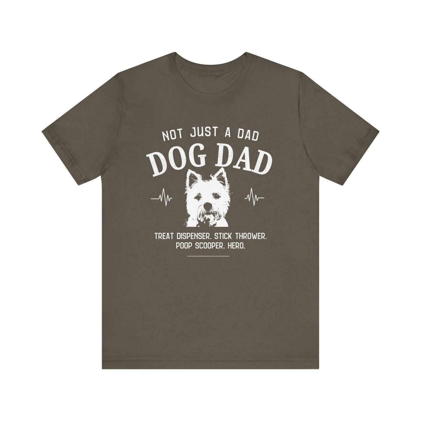 Westie Dog Dad T-shirt