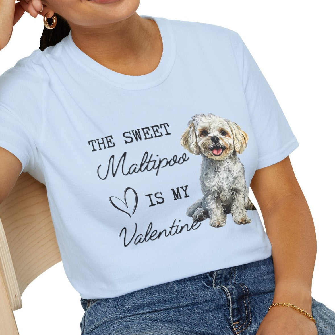 Maltipoo - My Sweet Maltipoo is My Valentine - T-shirt