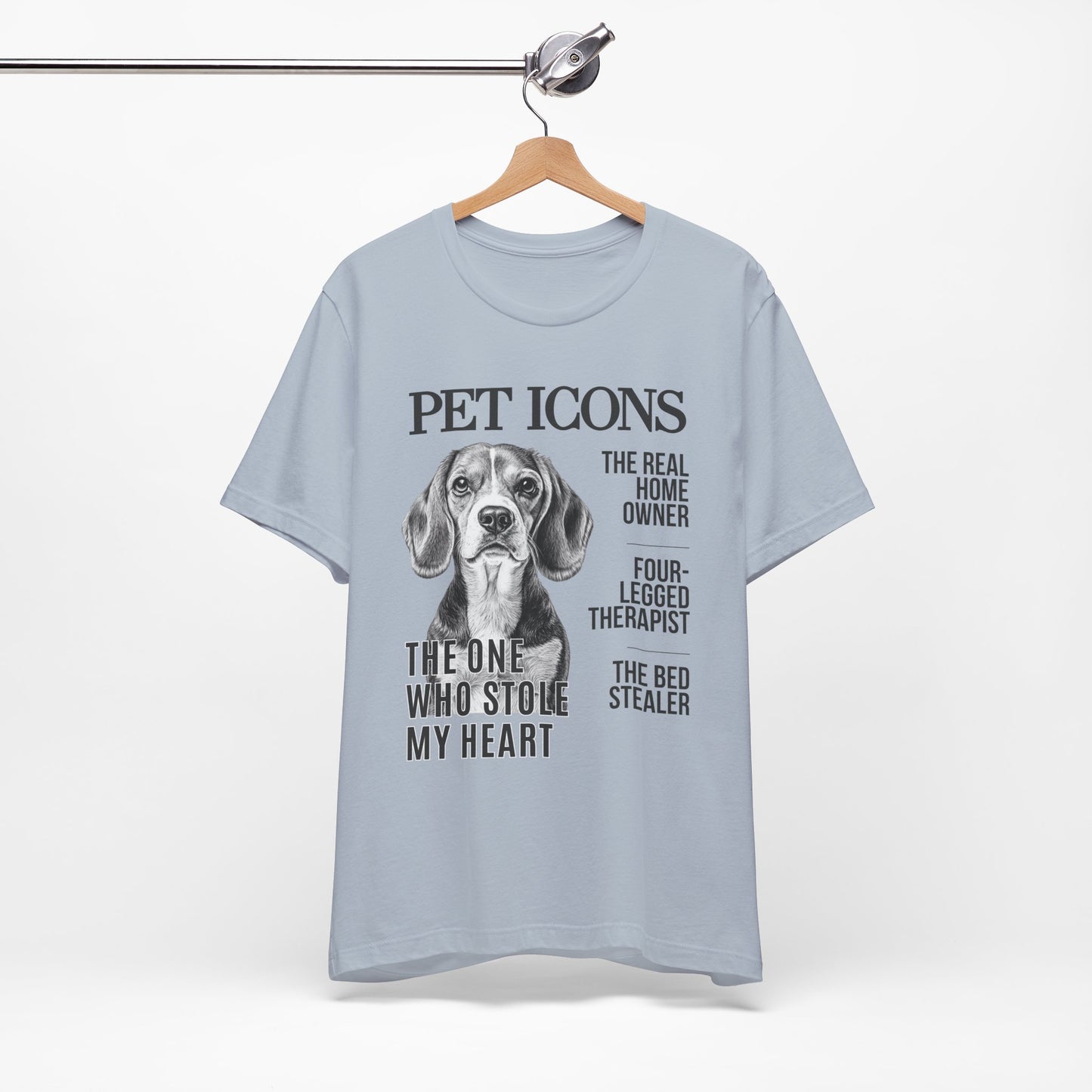 Pet Icons T-shirt - Beagle Edition