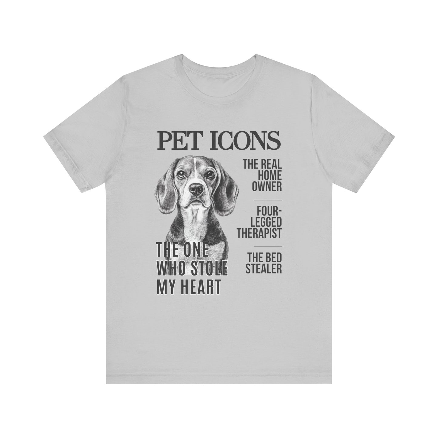 Pet Icons T-shirt - Beagle Edition