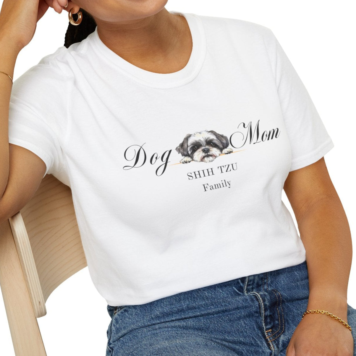 shih tzu lover shirt white