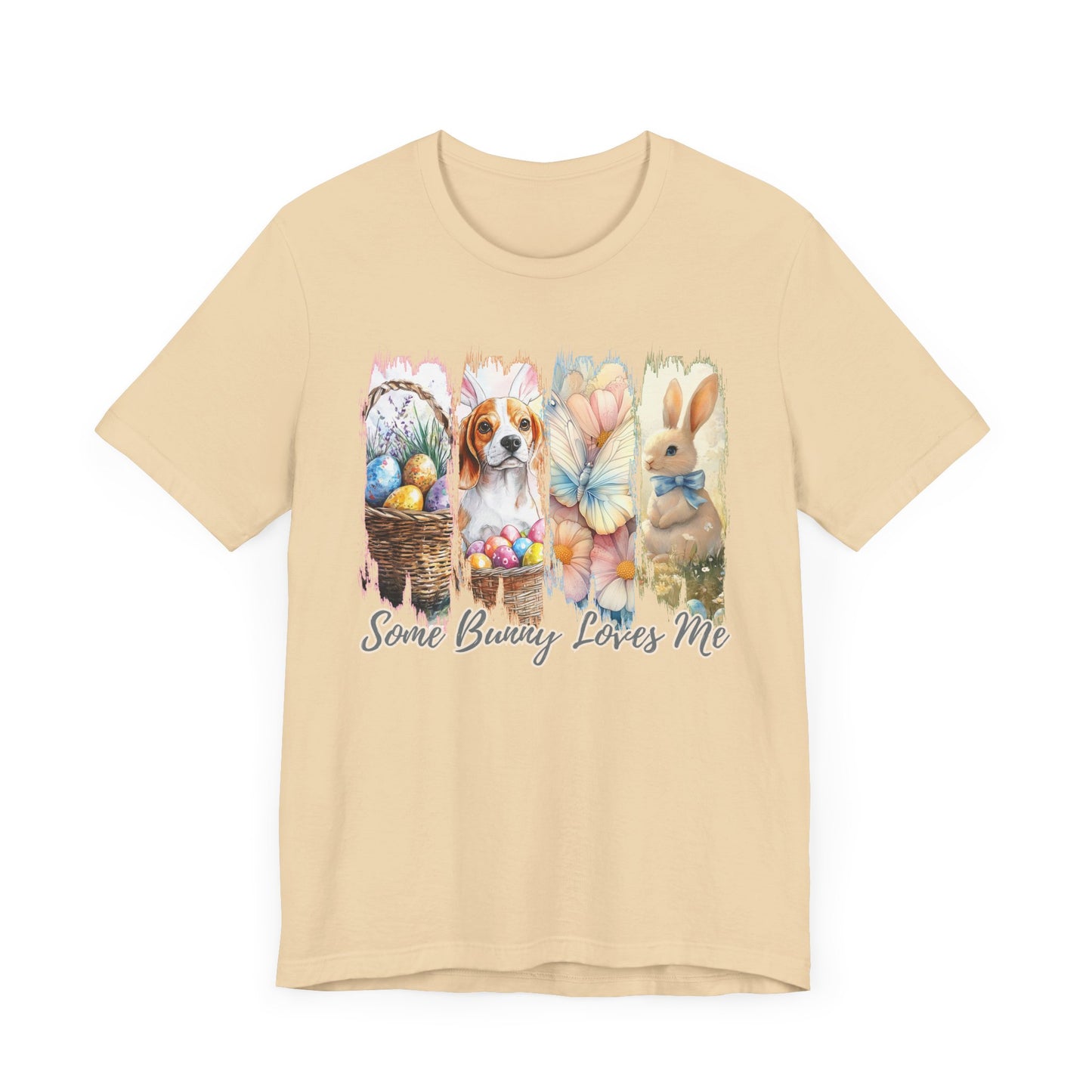 Beagle Easter T-Shirt – "Some Bunny Loves Me"