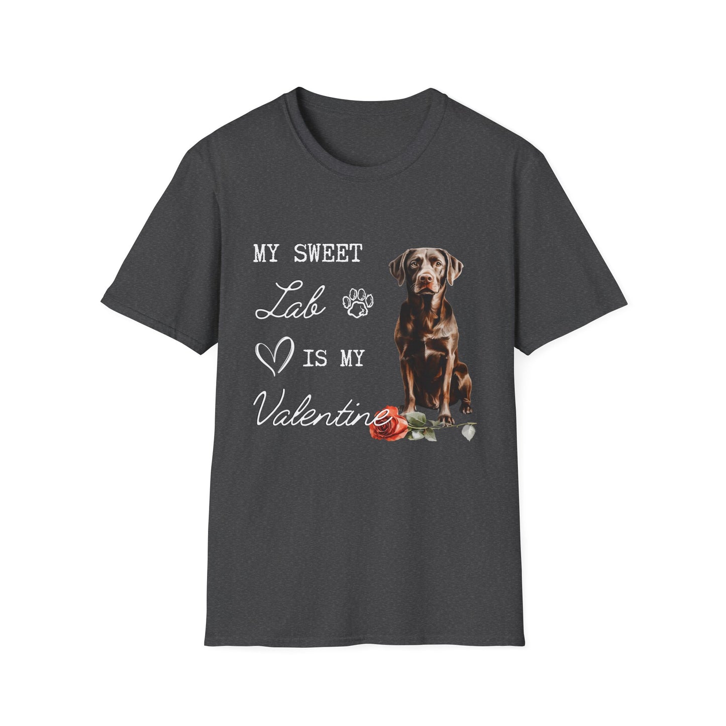 Labrador Retriever (Chocolate) - My Sweet Lab is My Valentine - Shirt