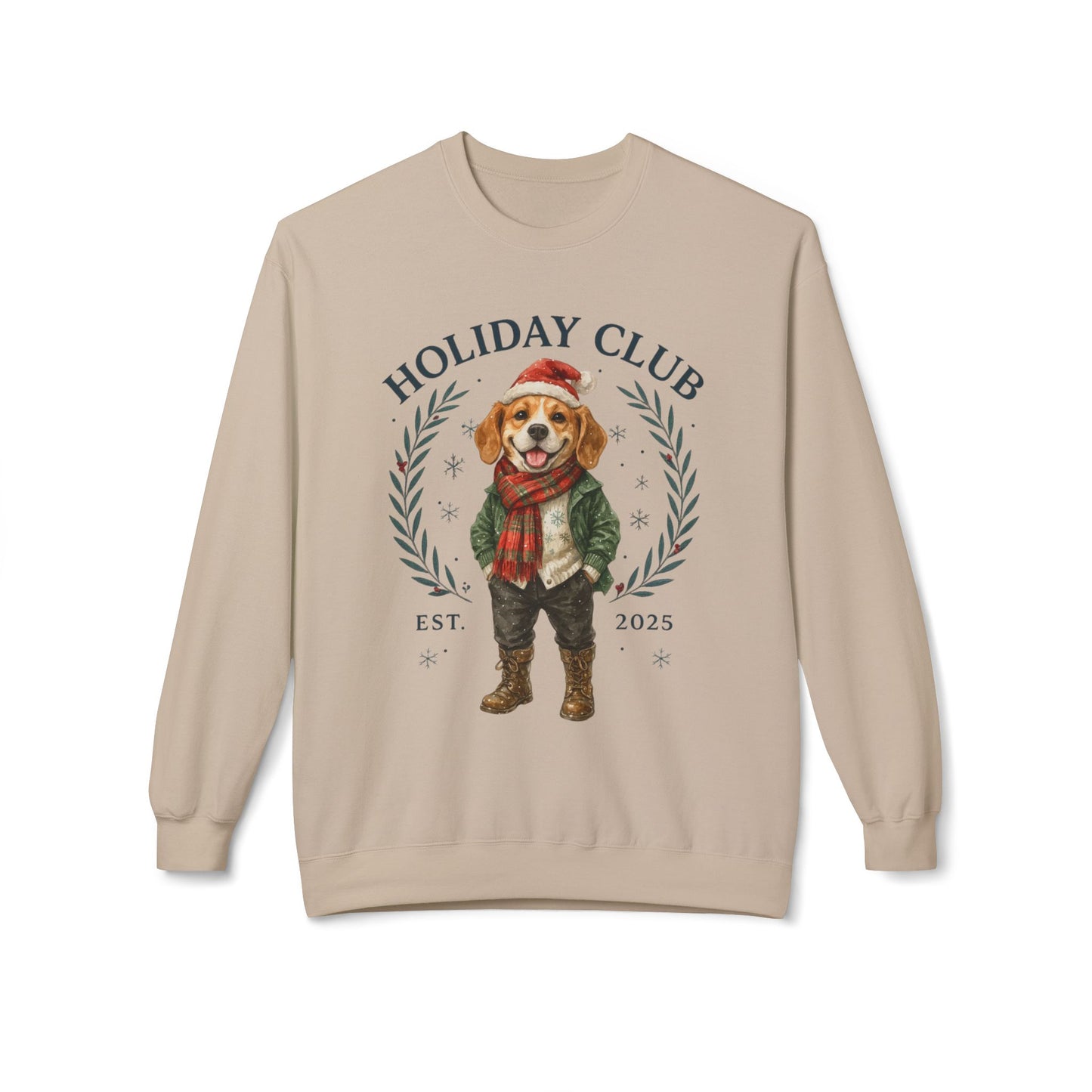 Beagle Holiday Club Christmas Sweater