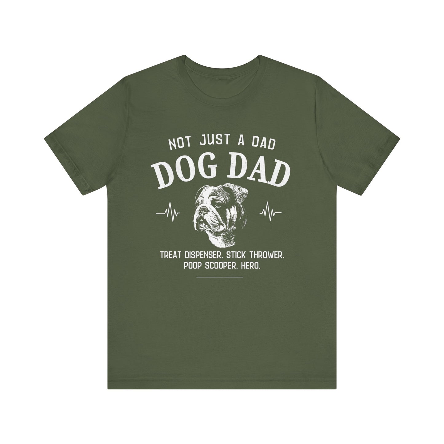 English Bulldog Dog Dad T-shirt