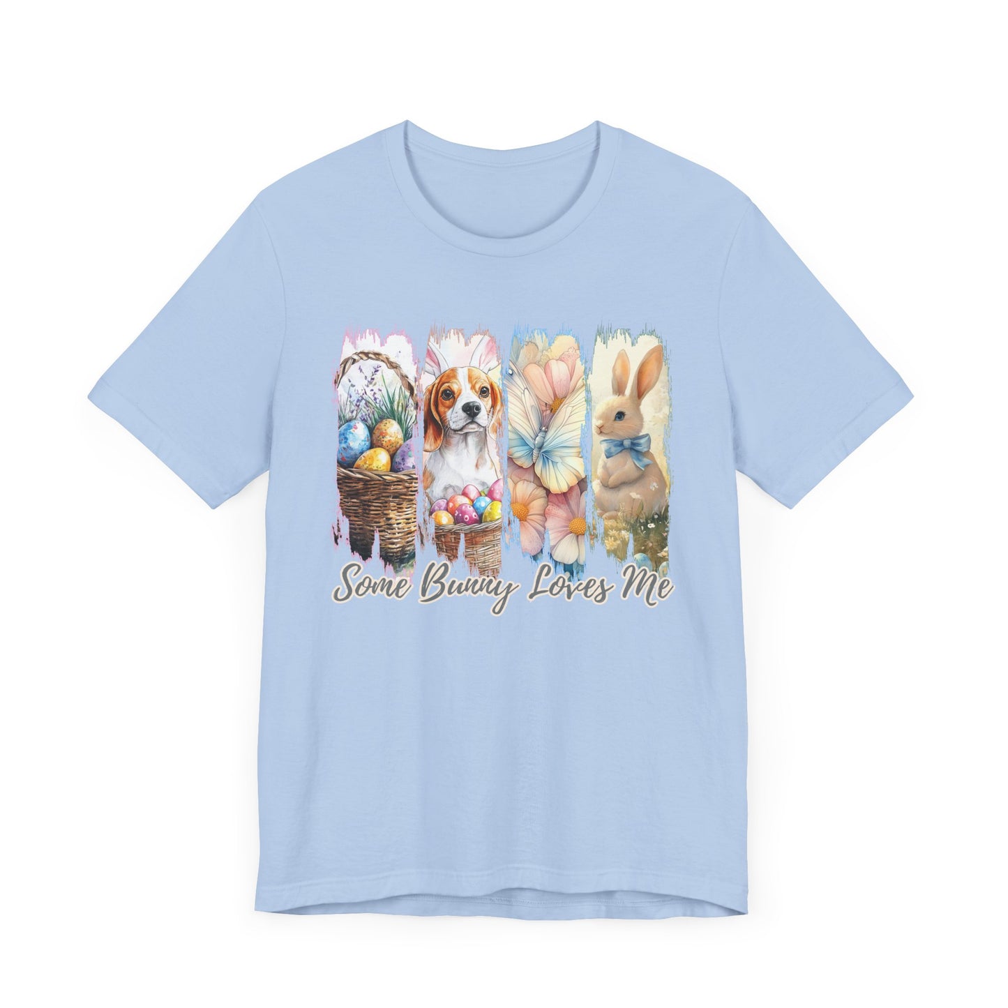 Beagle Easter T-Shirt – "Some Bunny Loves Me"