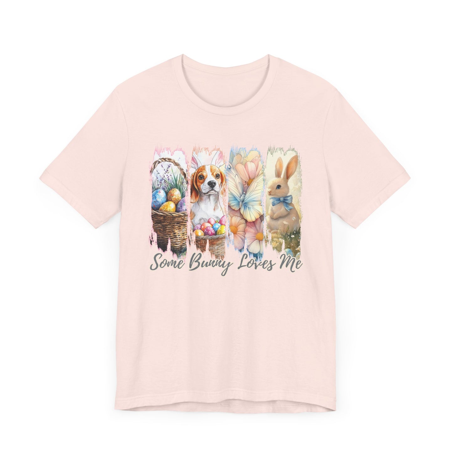 Beagle Easter T-Shirt – "Some Bunny Loves Me"