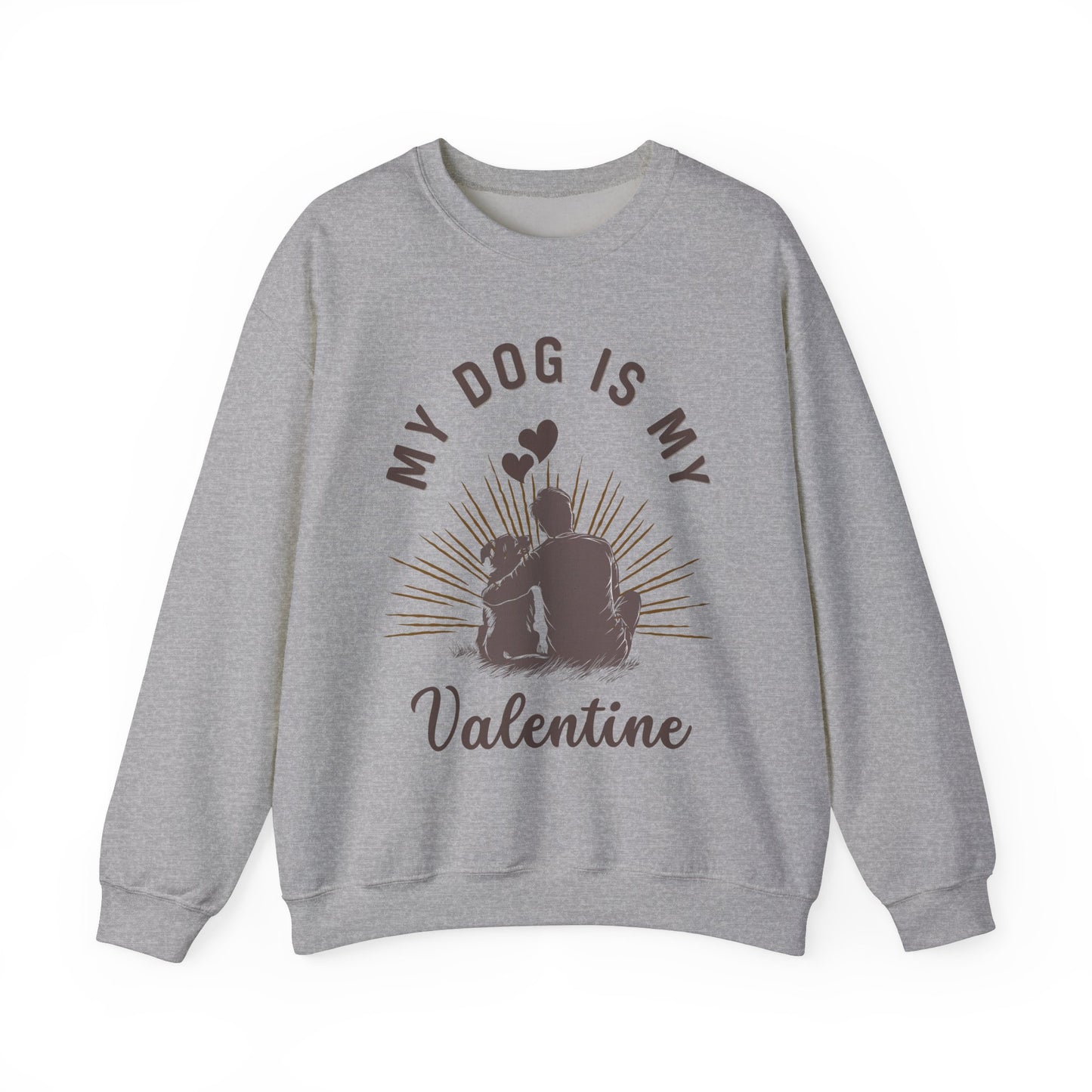 My Dog, My Valentine - Dog Dad Edition Sweater