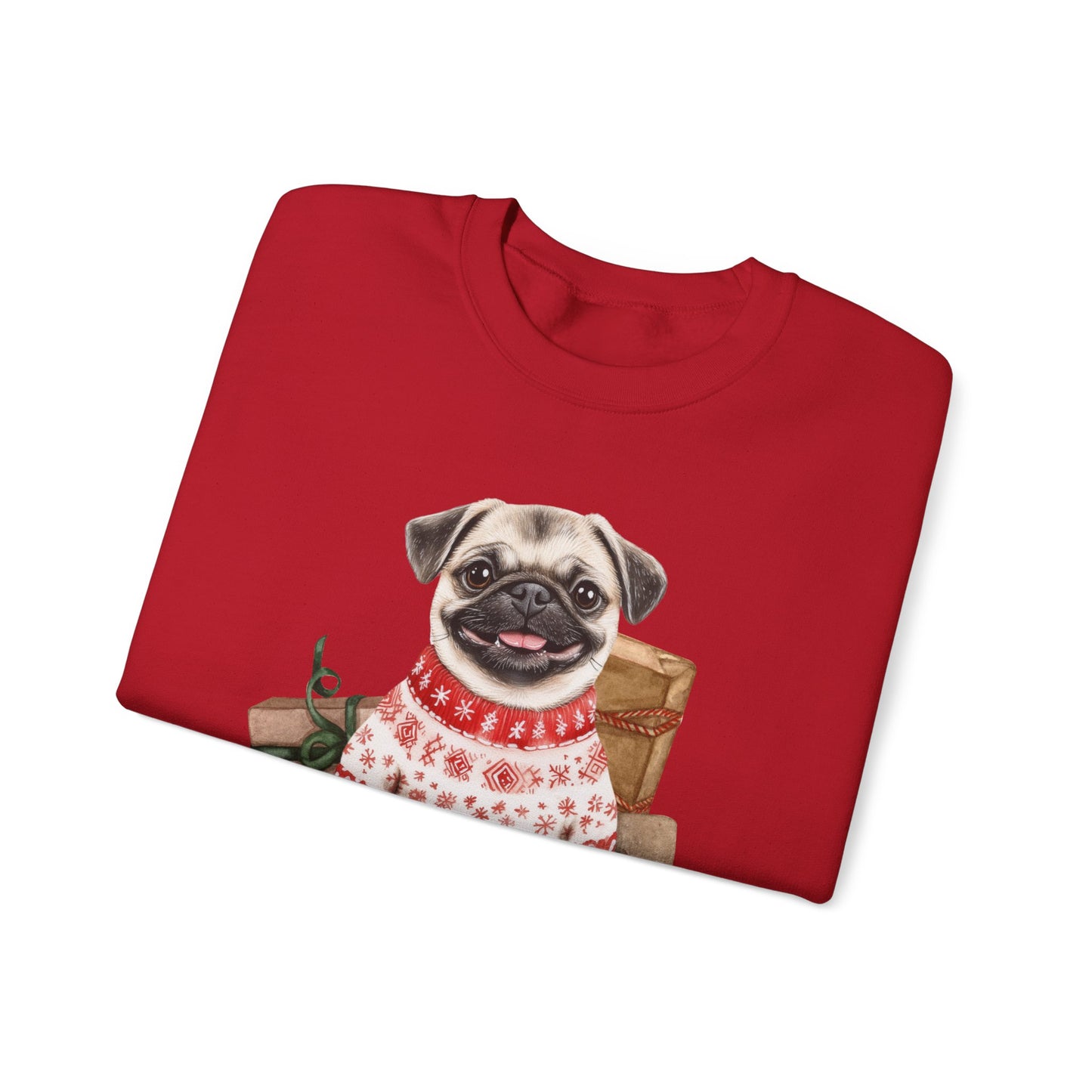Pug Christmas Sweatshirt