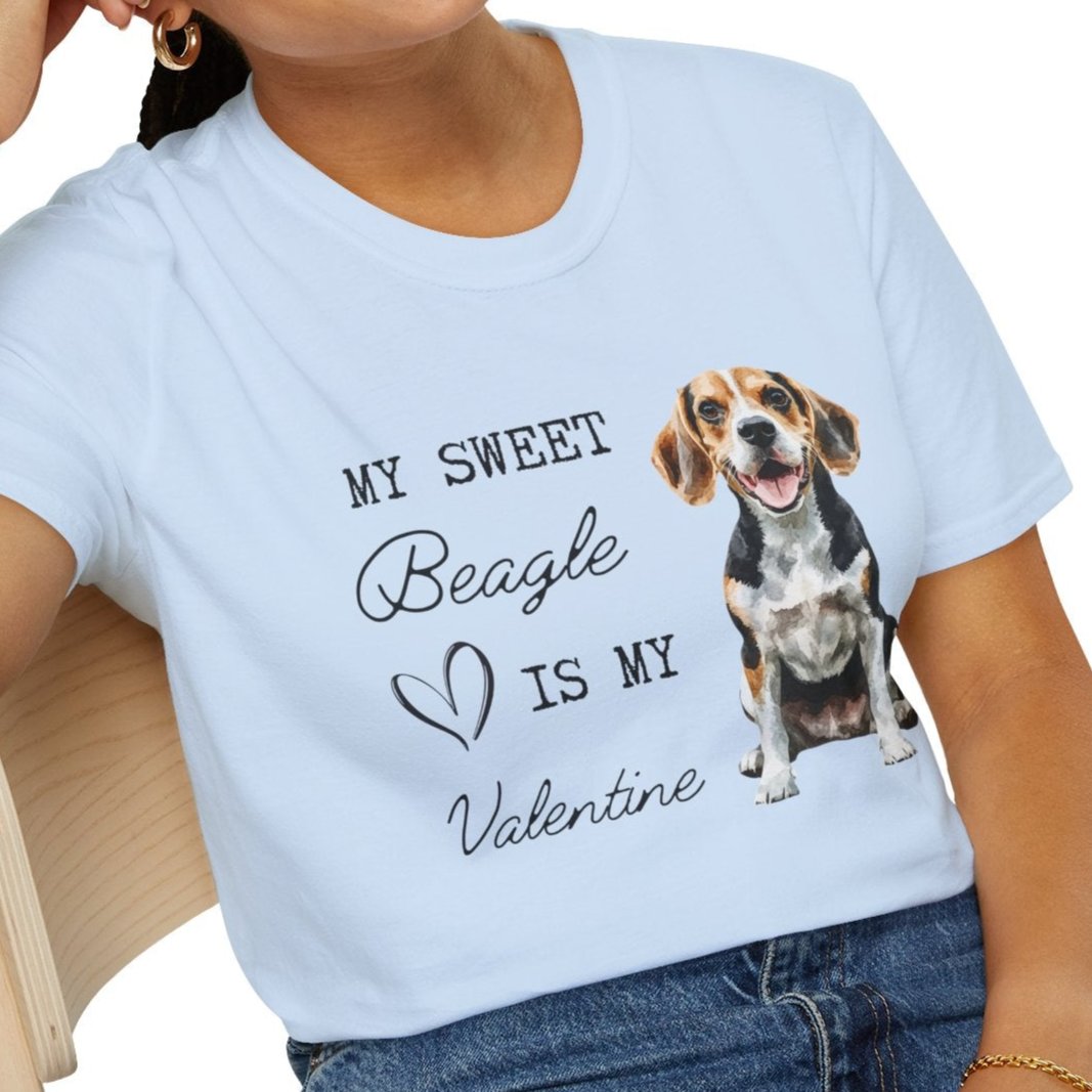 Beagle - My Sweet Beagle is My Valentine - T-shirt