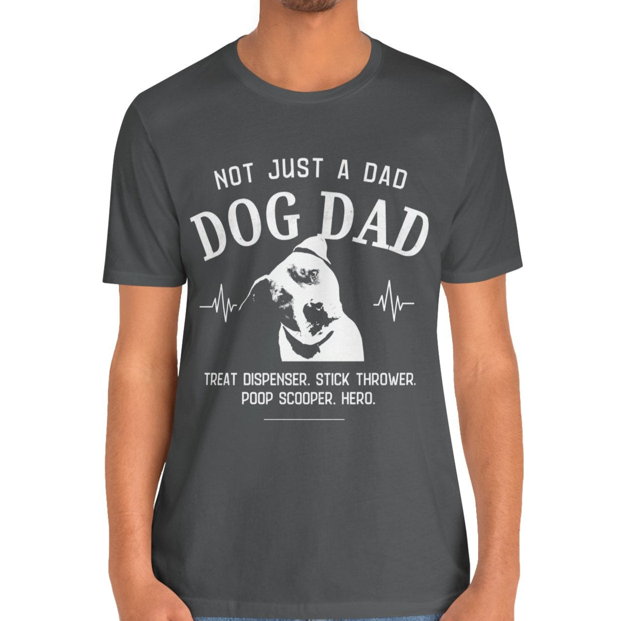 Pit Bull Dog Dad T-shirt