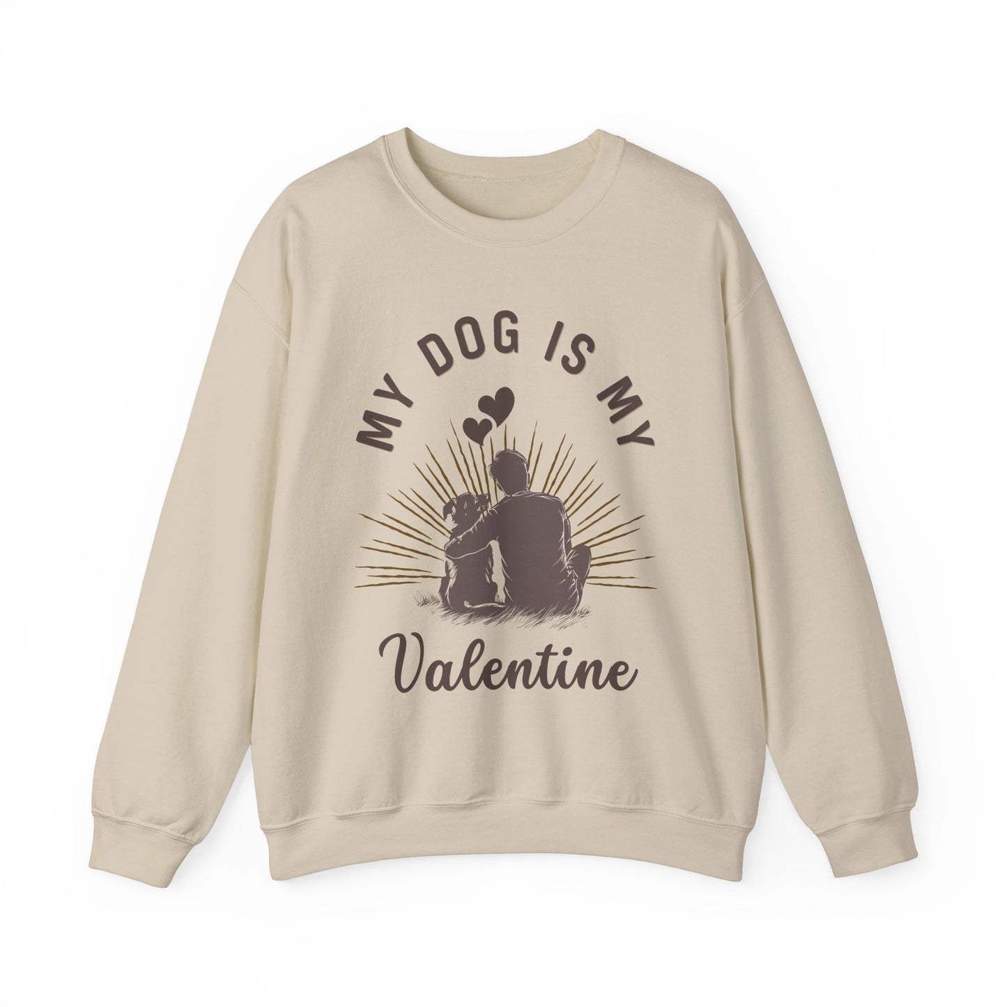 My Dog, My Valentine - Dog Dad Edition Sweater