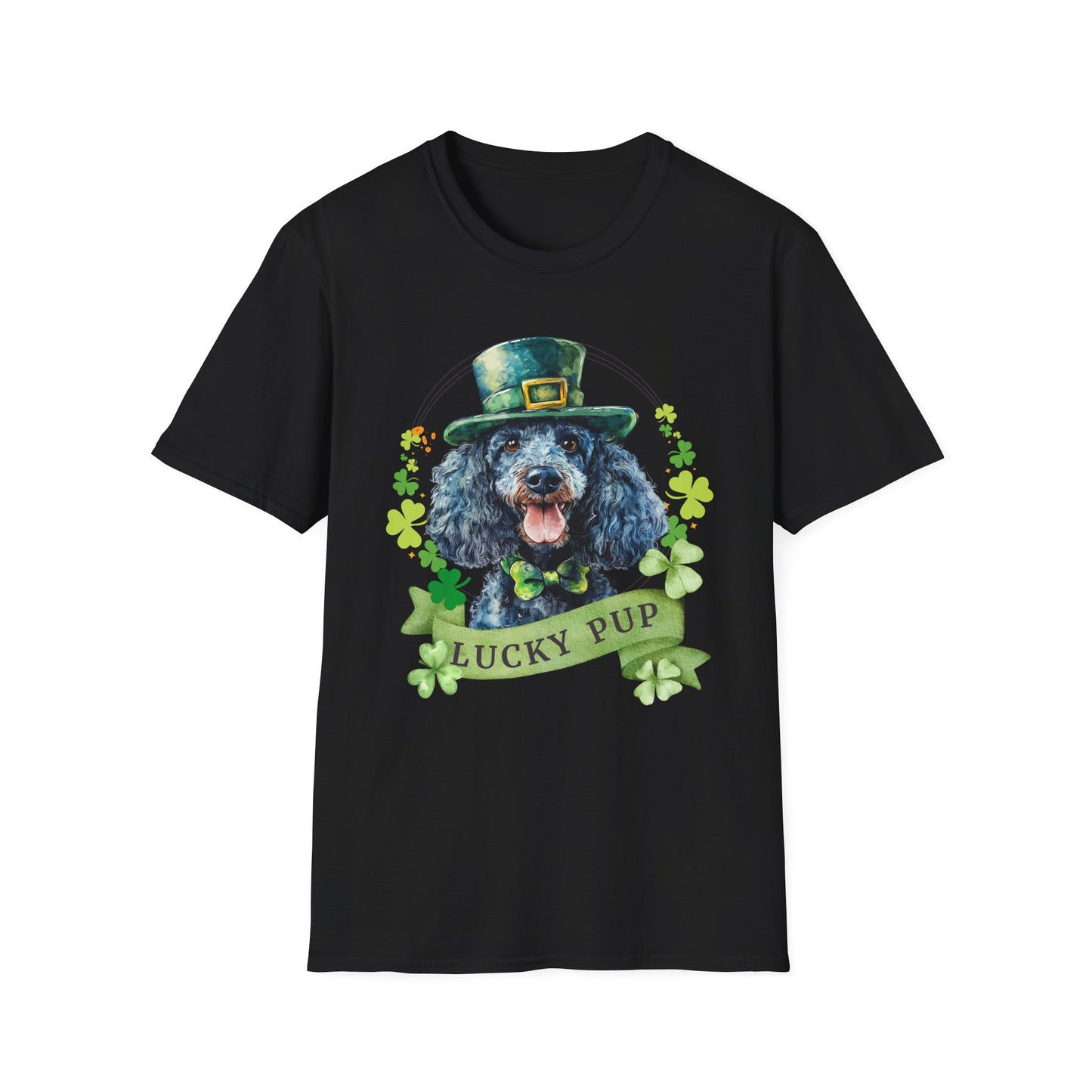 Poodle (Black Blue) - St. Patrick’s Day Dog Lover T-Shirt