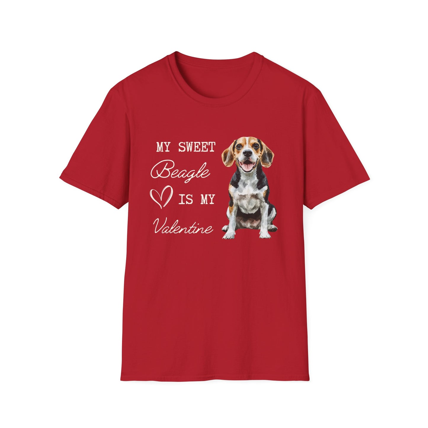 Beagle - My Sweet Beagle is My Valentine - T-shirt