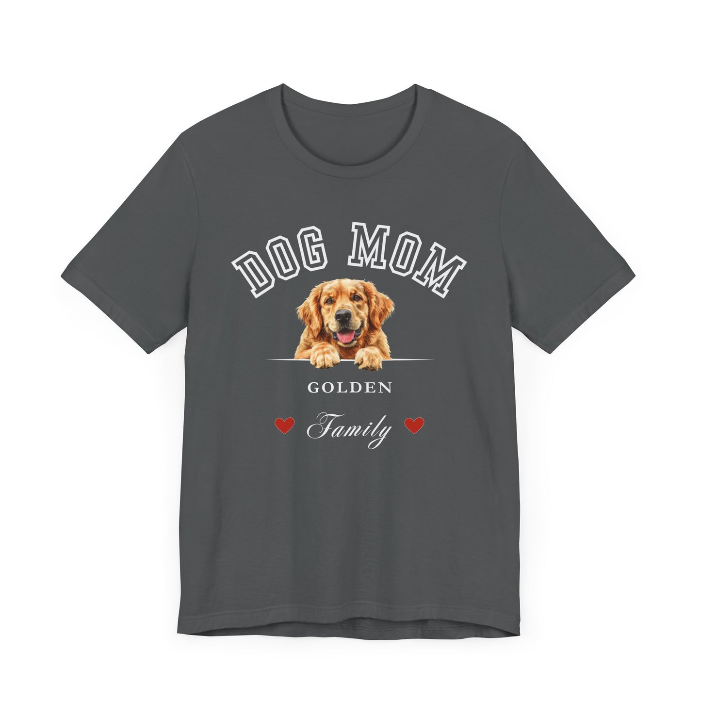 Golden Retriever Mom Family T-Shirt - Mother’s Day Gift for Dog Lovers