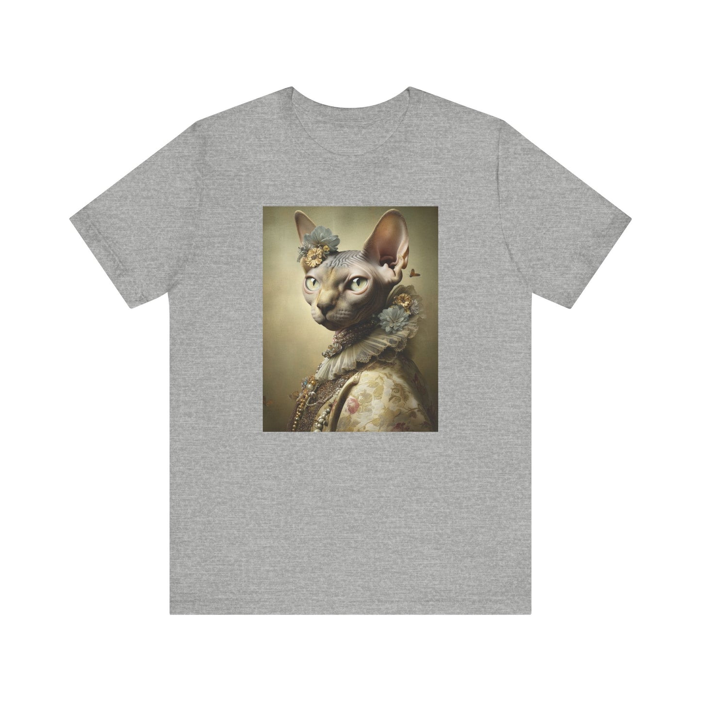 Royal Sphynx Cat Tee - Customizable Shirt Victorian Aristocratic Cat