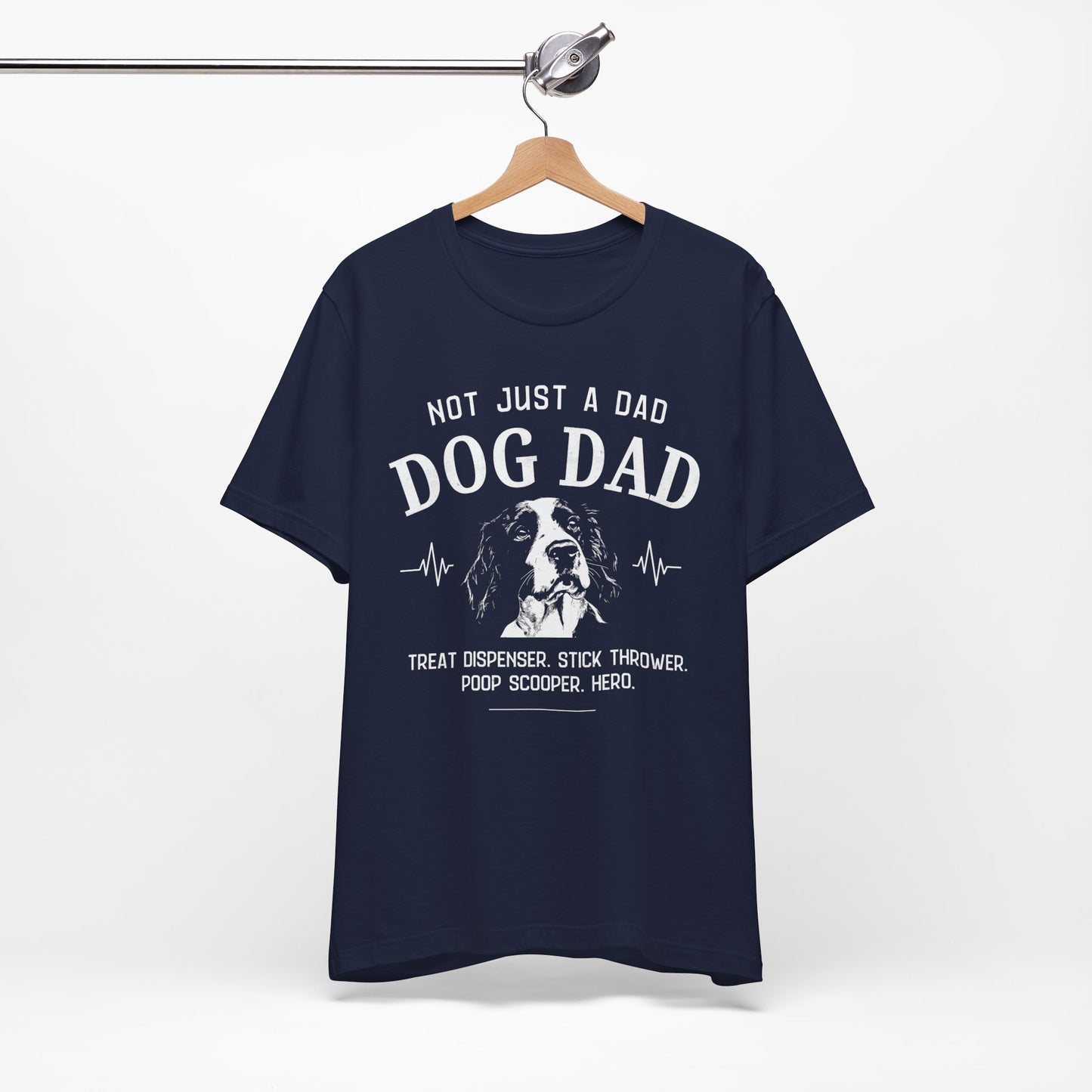 English Springer Spaniel Dog Dad T-shirt