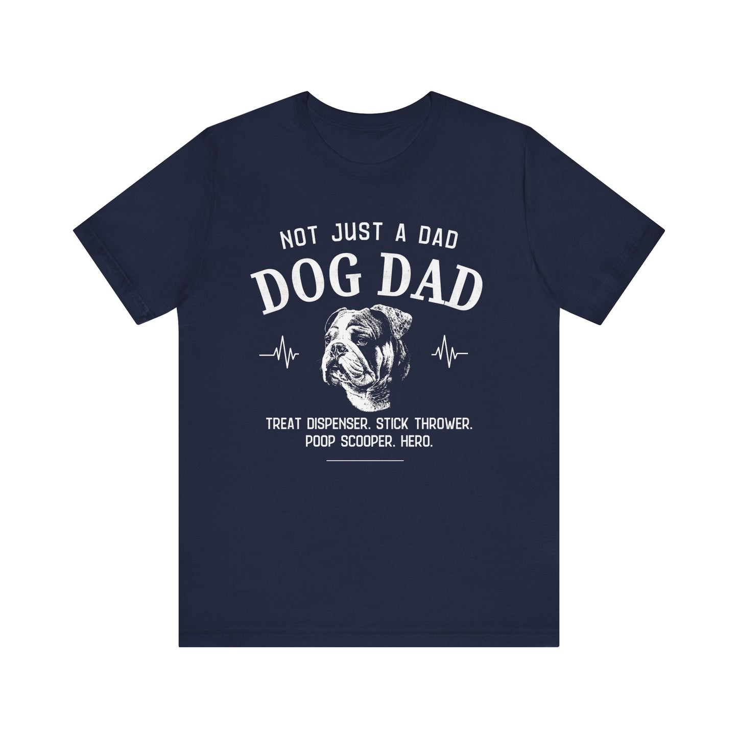 English Bulldog Dog Dad T-shirt
