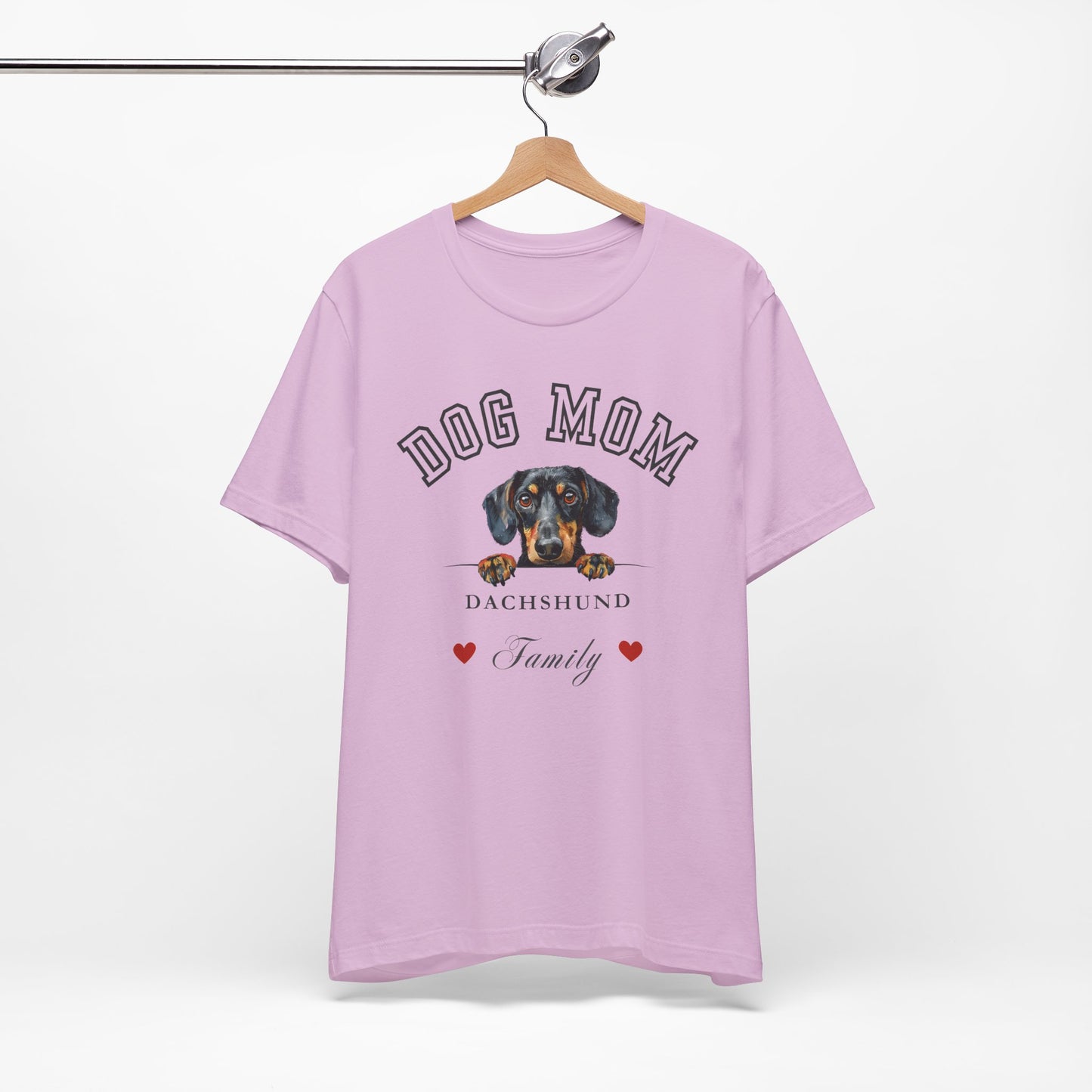 Dachshund Mom Family T-Shirt - Mother’s Day Gift for Dog Lovers