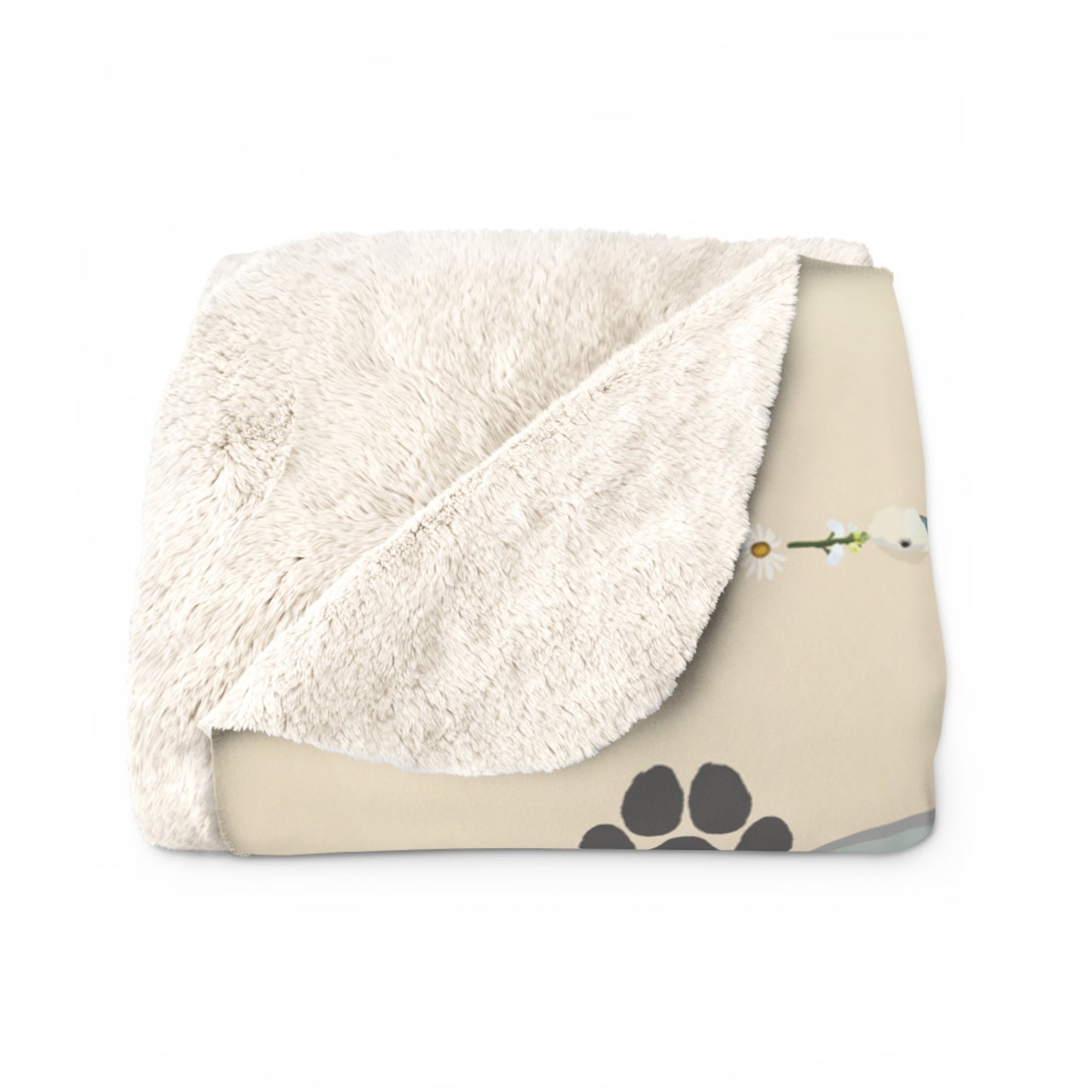 Personalized Dog Mom Blanket – Letter From Your Dog with Photo &Name - Shepra Fleece Blanket