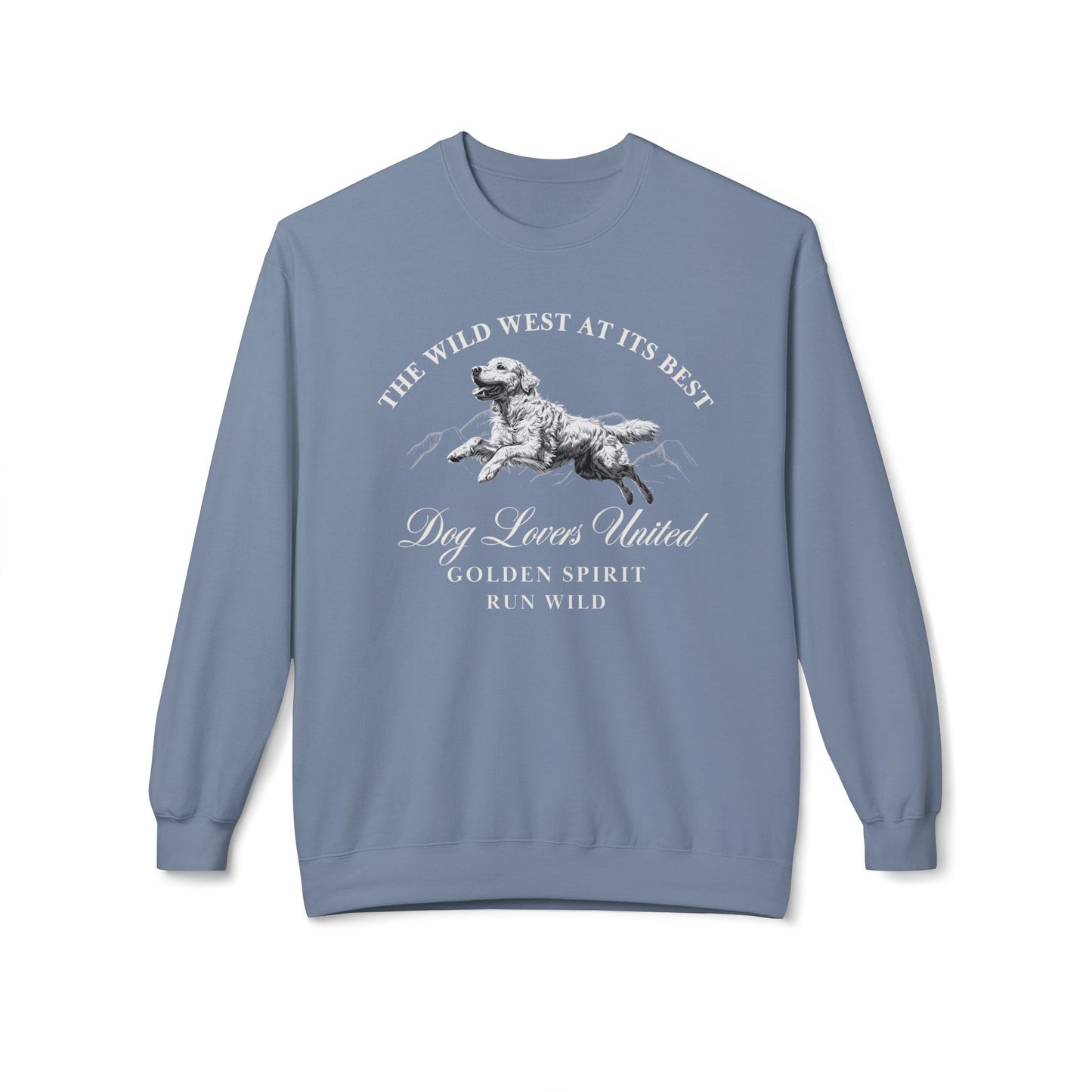 Golden Retriever - Golden Spirit Sweatshirt– Wild West Edition