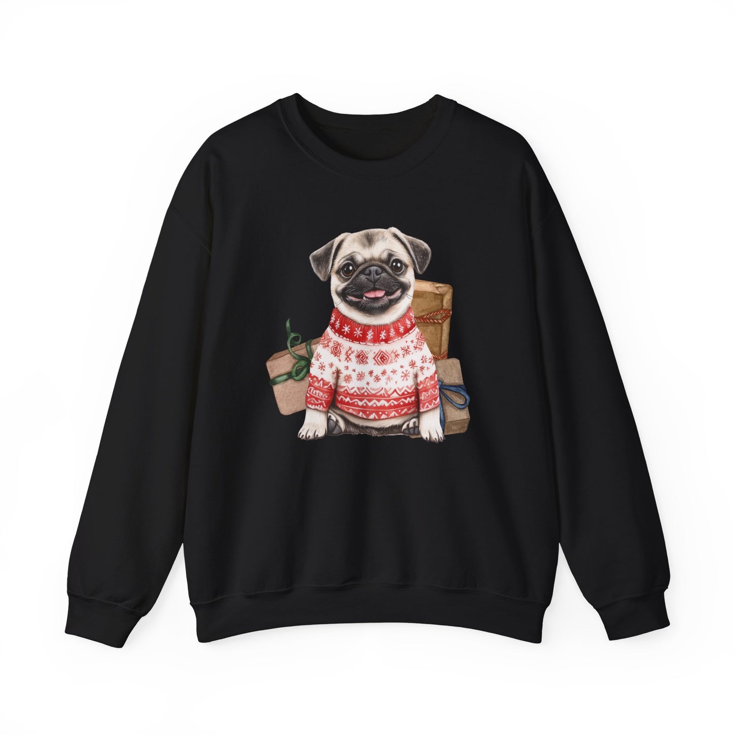 Pug Christmas Sweatshirt