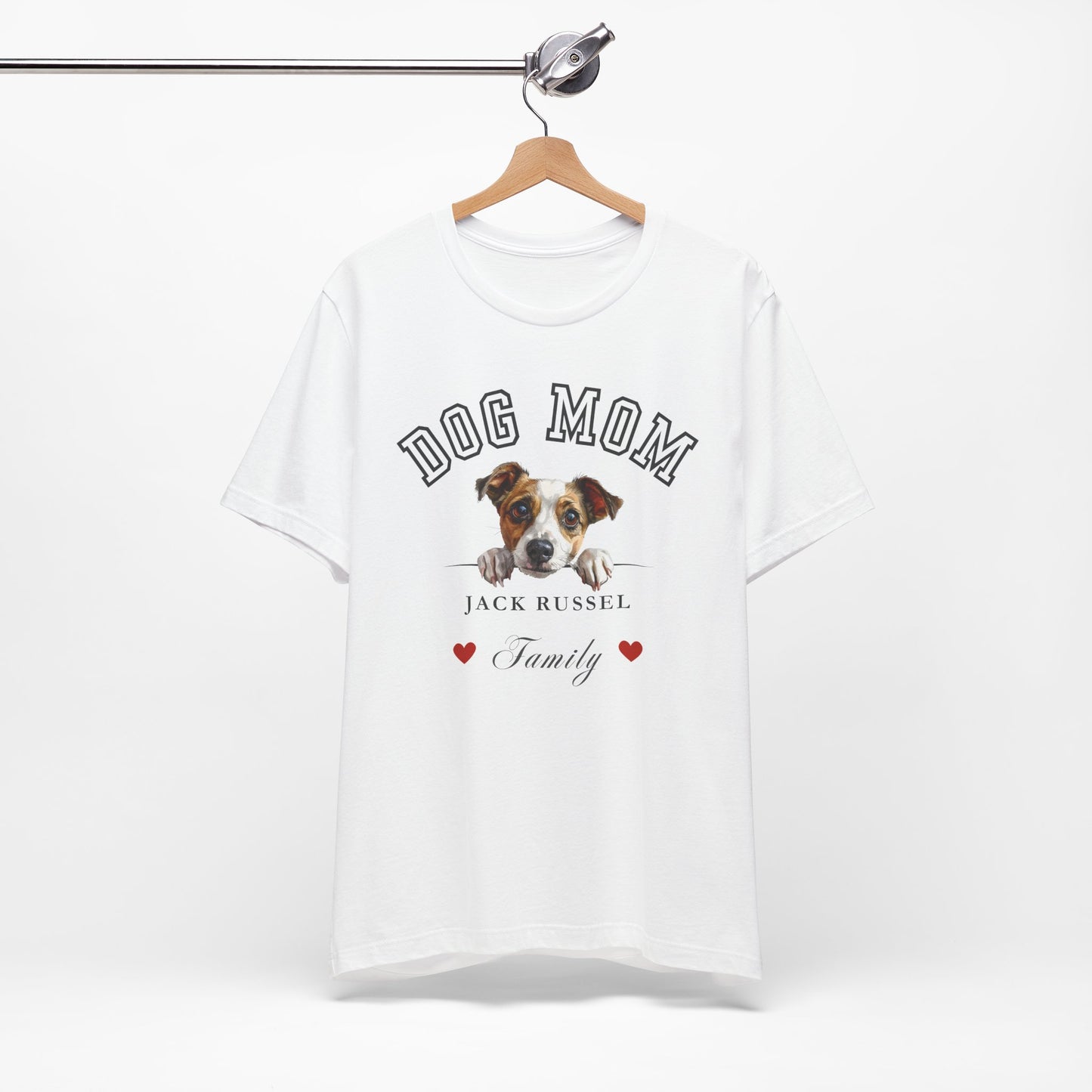 Jack Russel Mom Family T-Shirt - Mother’s Day Gift for Dog Lovers