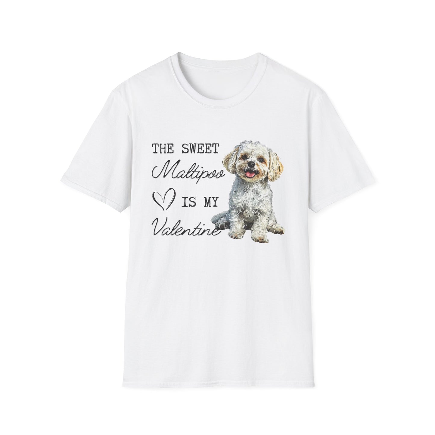Maltipoo - My Sweet Maltipoo is My Valentine - T-shirt