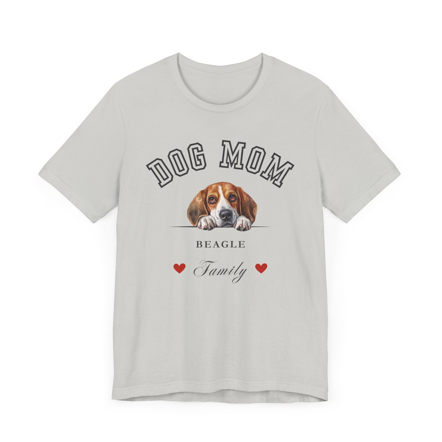Beagle Dog Mom Family T-Shirt - Mother’s Day Gift for Dog Lovers