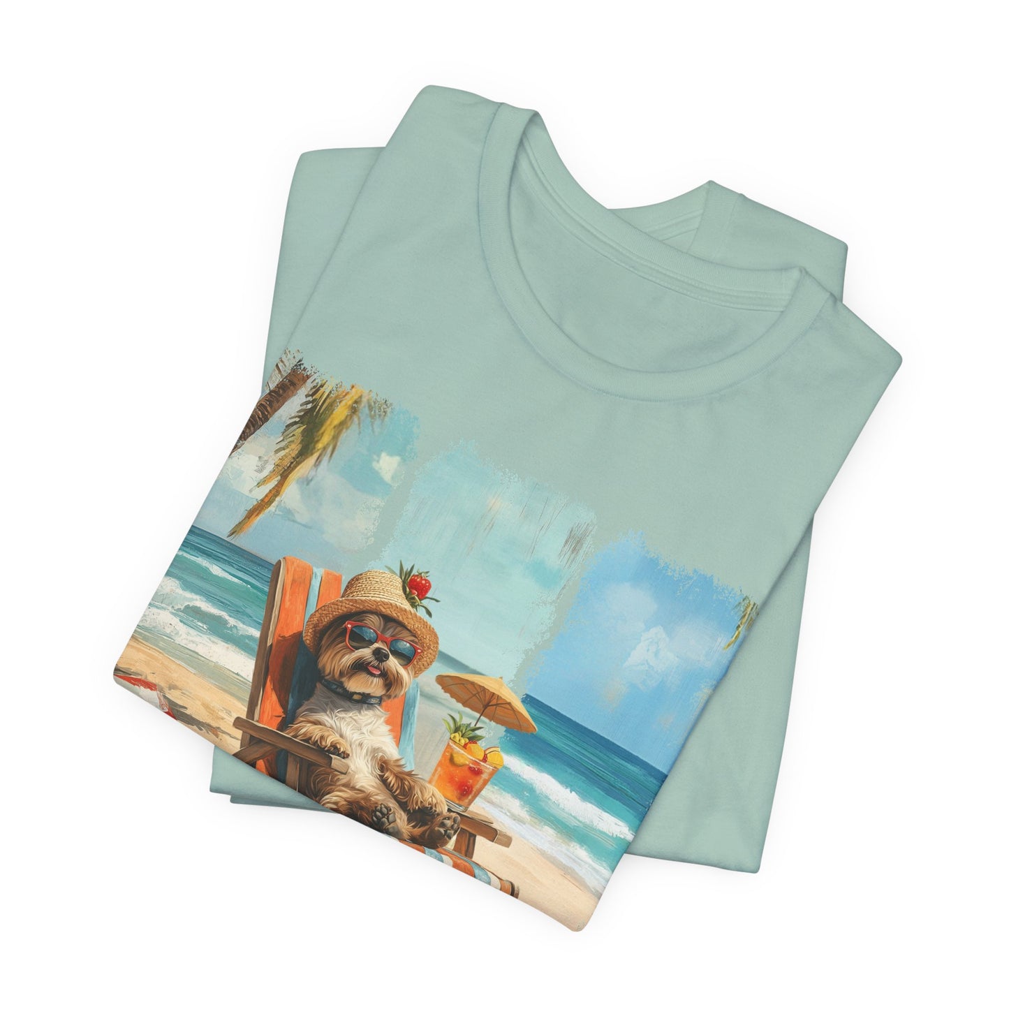 Summer Vibes – Chill Mode Yorkie T-Shirt