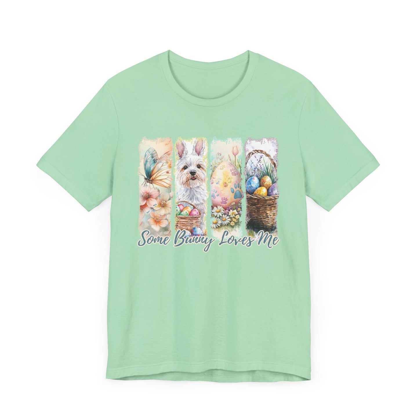 Westie Easter T-Shirt – "Some Bunny Loves Me"