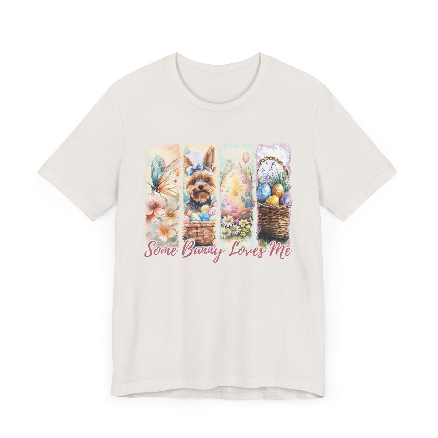 Yorkie Easter T-Shirt – "Some Bunny Loves Me"
