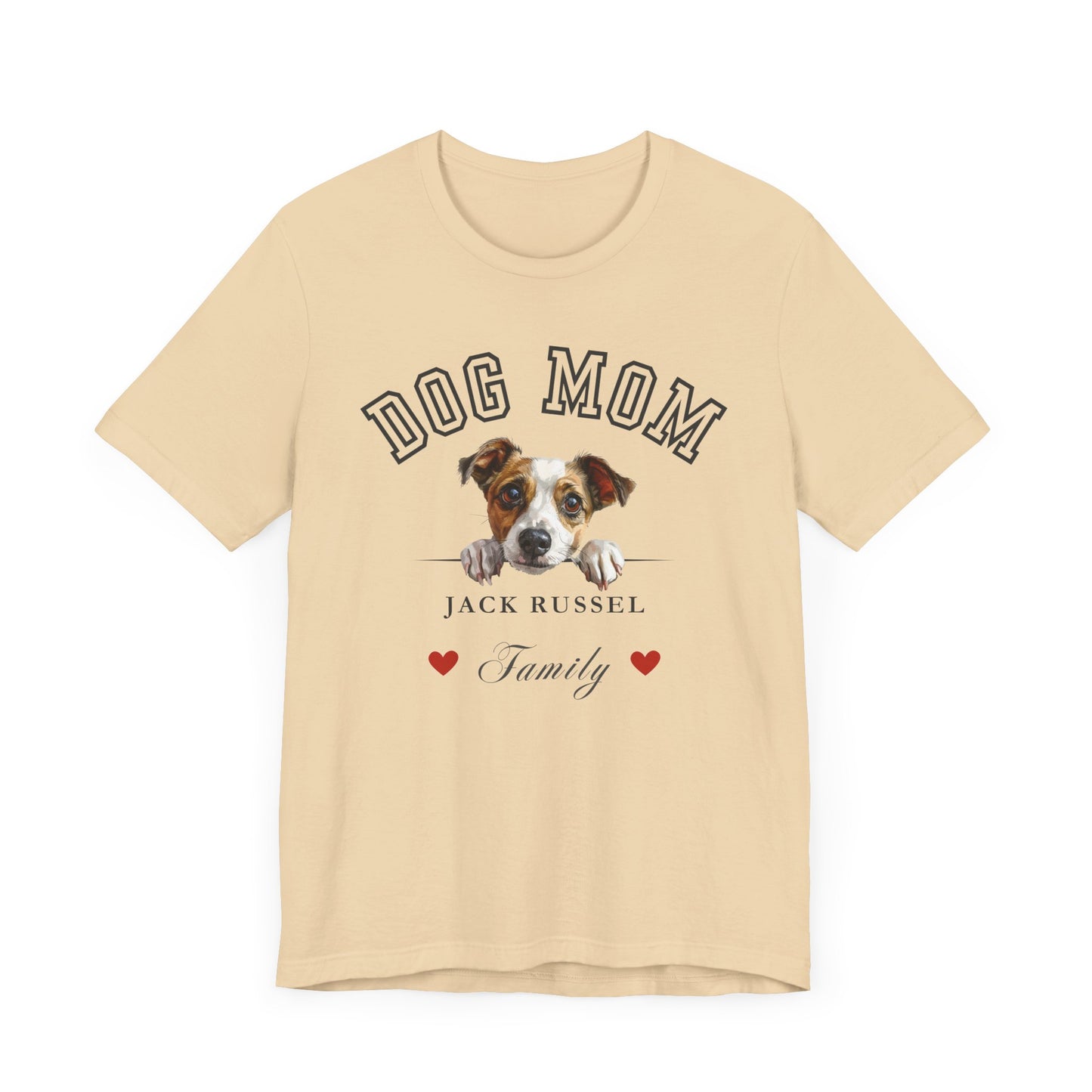 Jack Russel Mom Family T-Shirt - Mother’s Day Gift for Dog Lovers