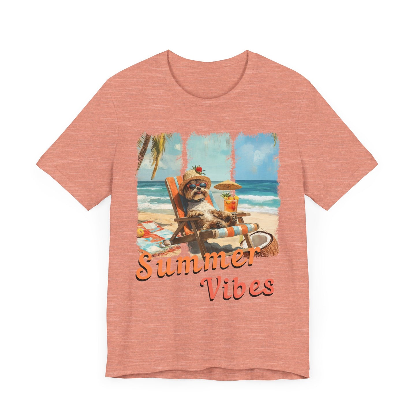 Summer Vibes – Chill Mode Yorkie T-Shirt