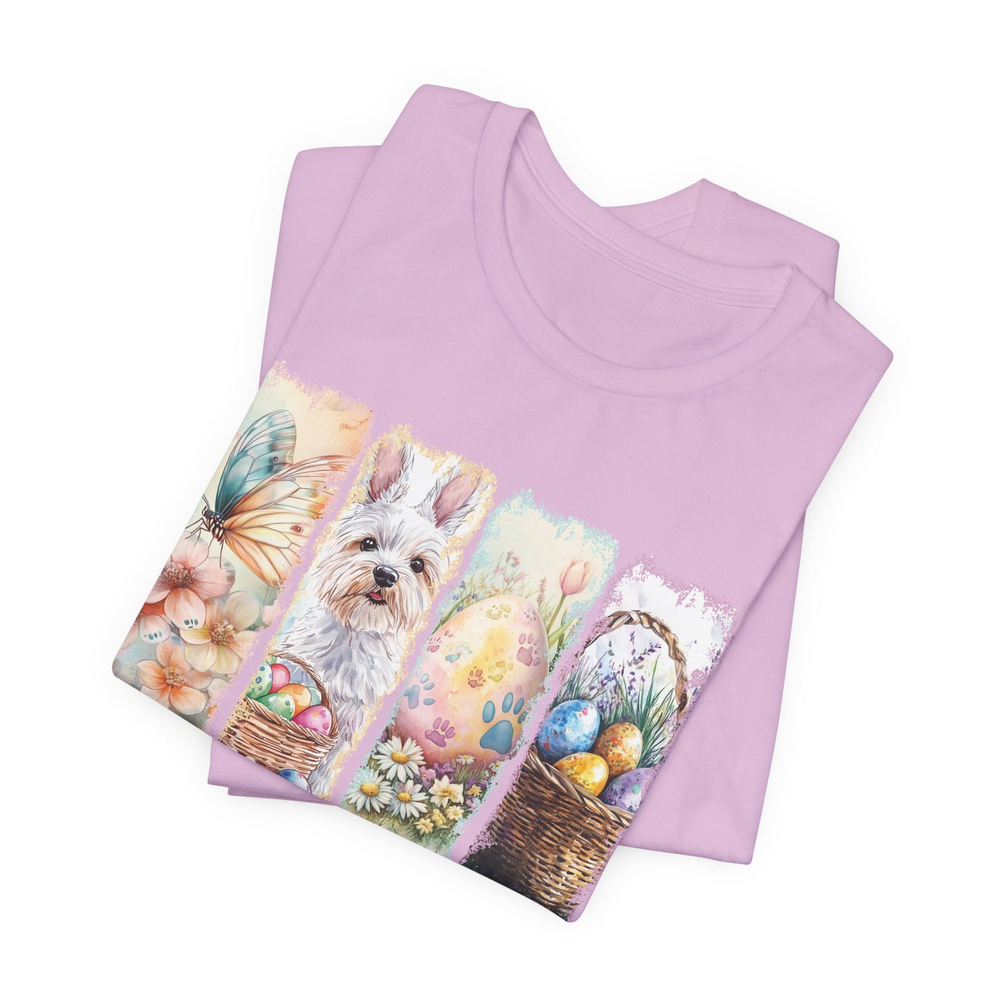 Westie Easter T-Shirt – "Some Bunny Loves Me"