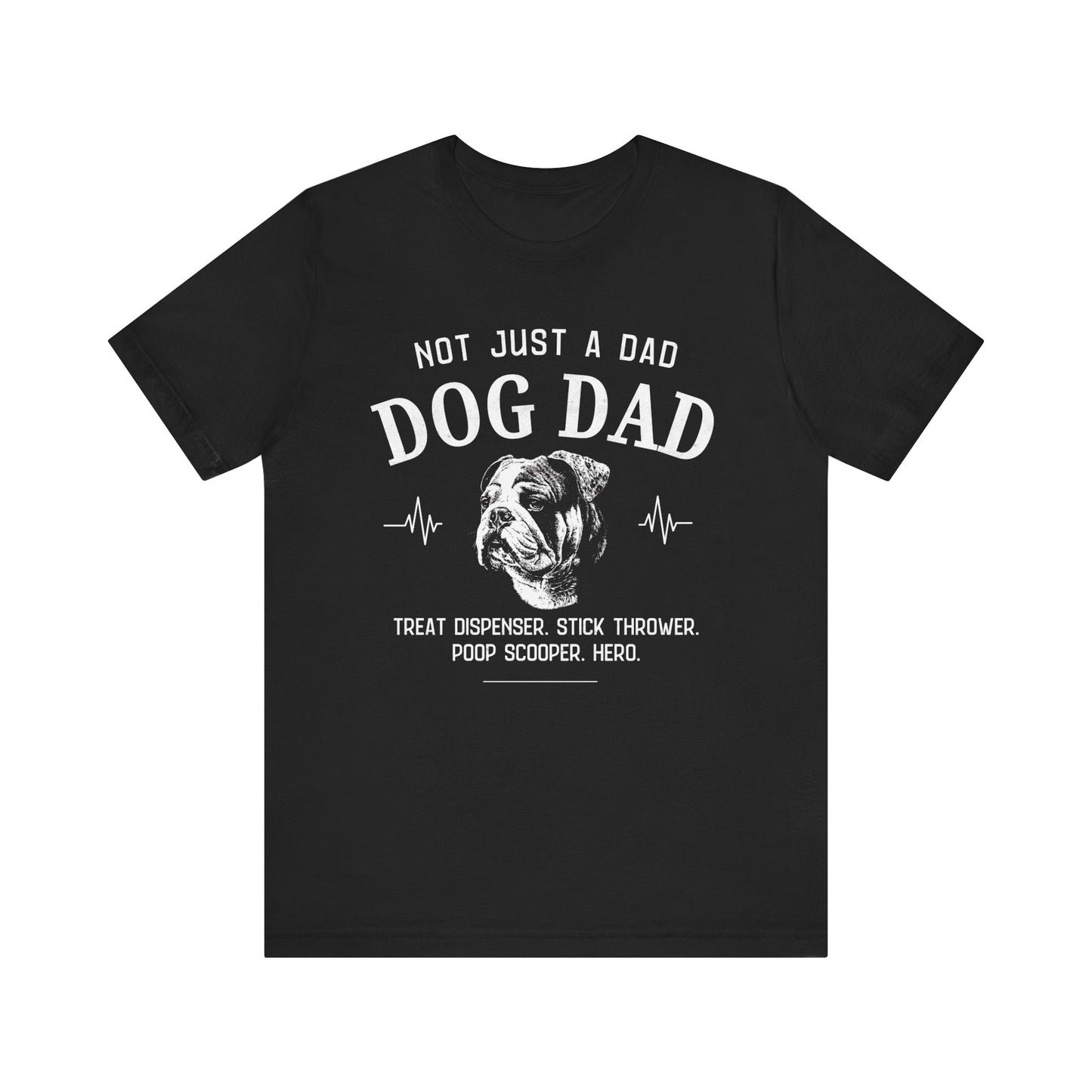English Bulldog Dog Dad T-shirt