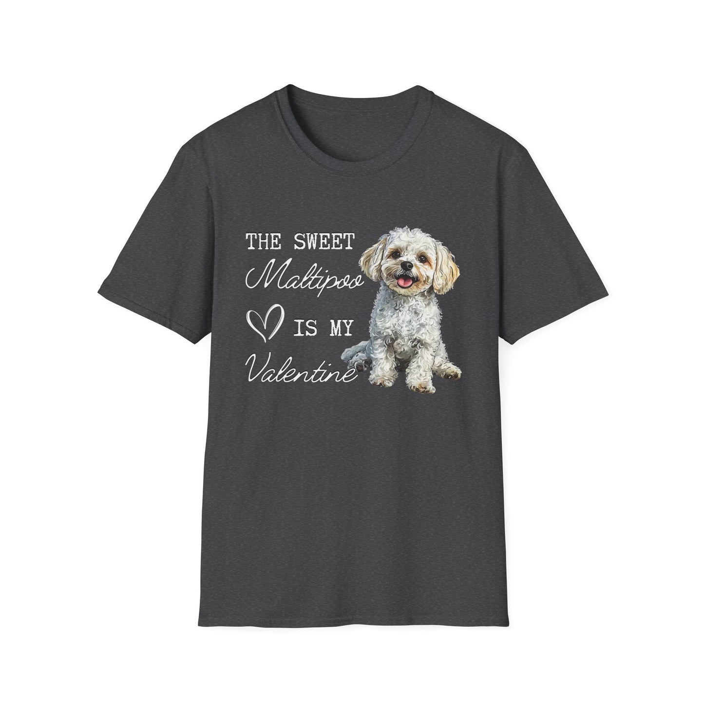 Maltipoo - My Sweet Maltipoo is My Valentine - T-shirt