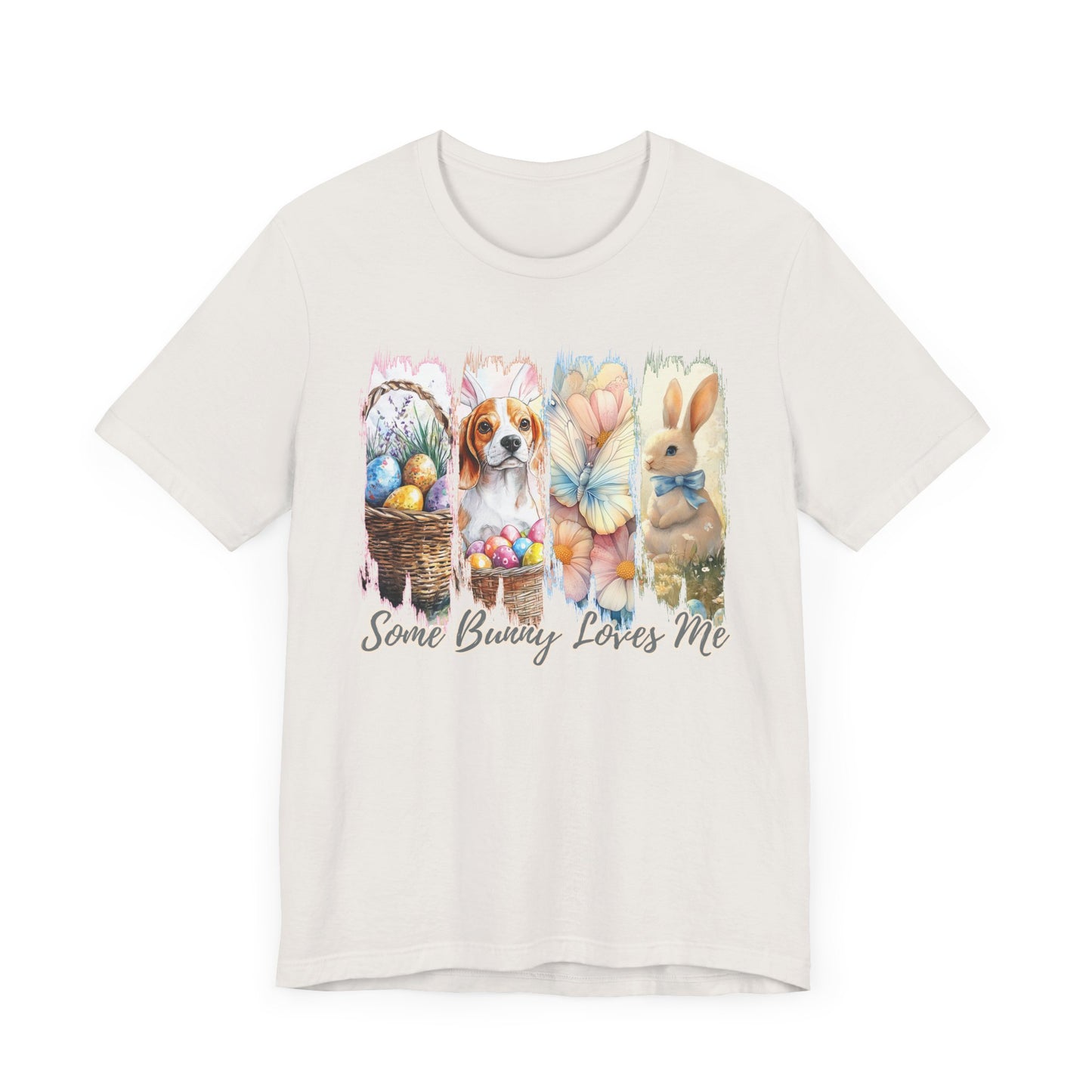 Beagle Easter T-Shirt – "Some Bunny Loves Me"