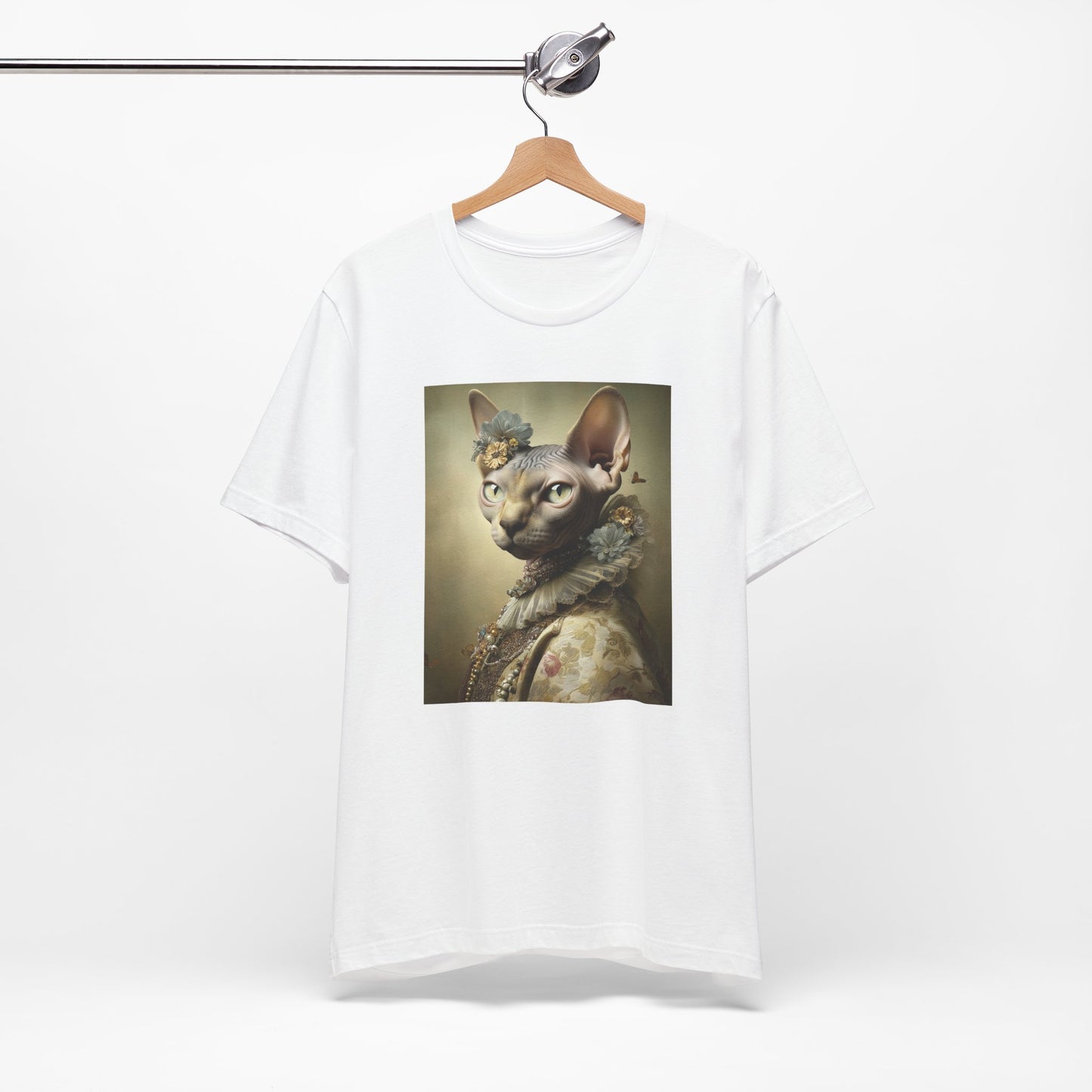 Royal Sphynx Cat Tee - Customizable Aristocrat Cat Shirt