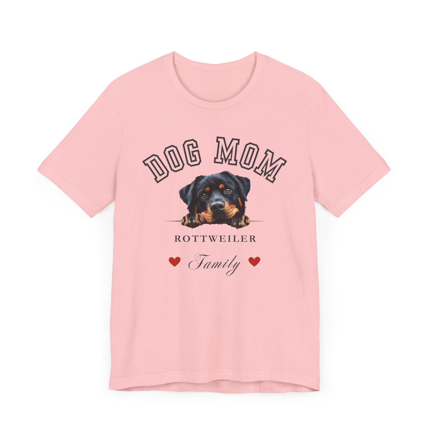 Rottweiler Mom Family T-Shirt - Mother’s Day Gift for Dog Lovers