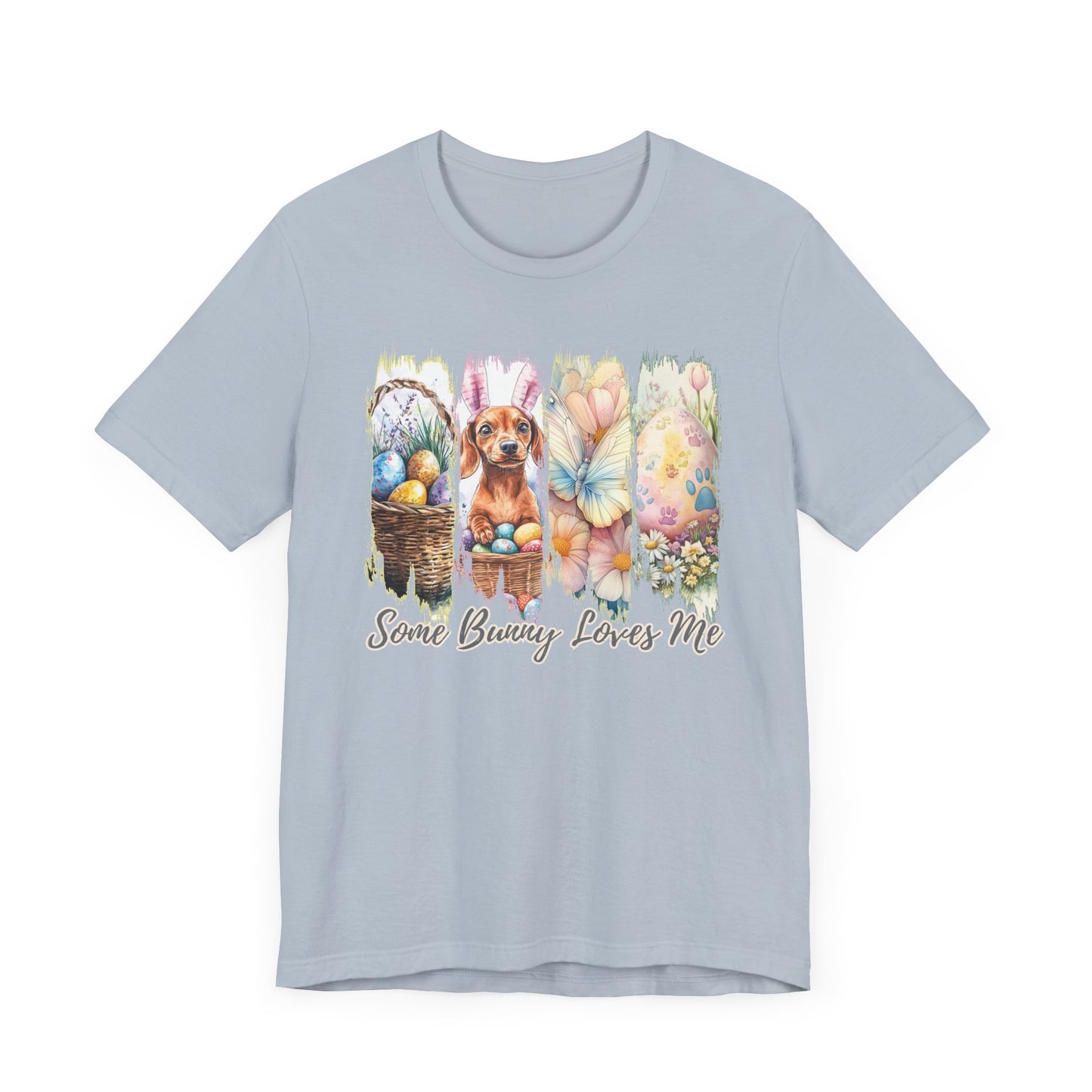 Dachshund Easter T-Shirt – "Some Bunny Loves Me"