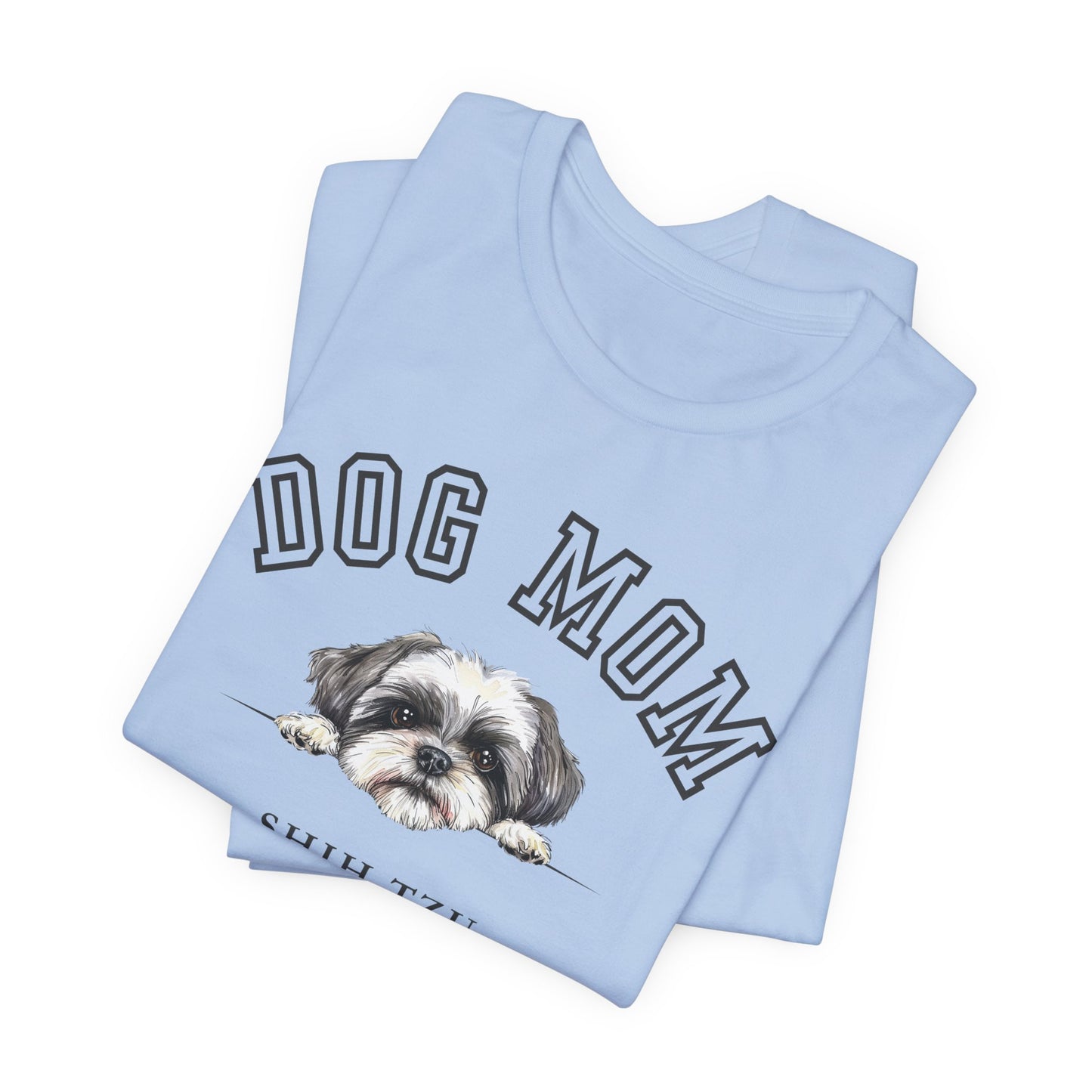 Shih Tzu Mom Family T-Shirt - Mother’s Day Gift for Dog Lovers