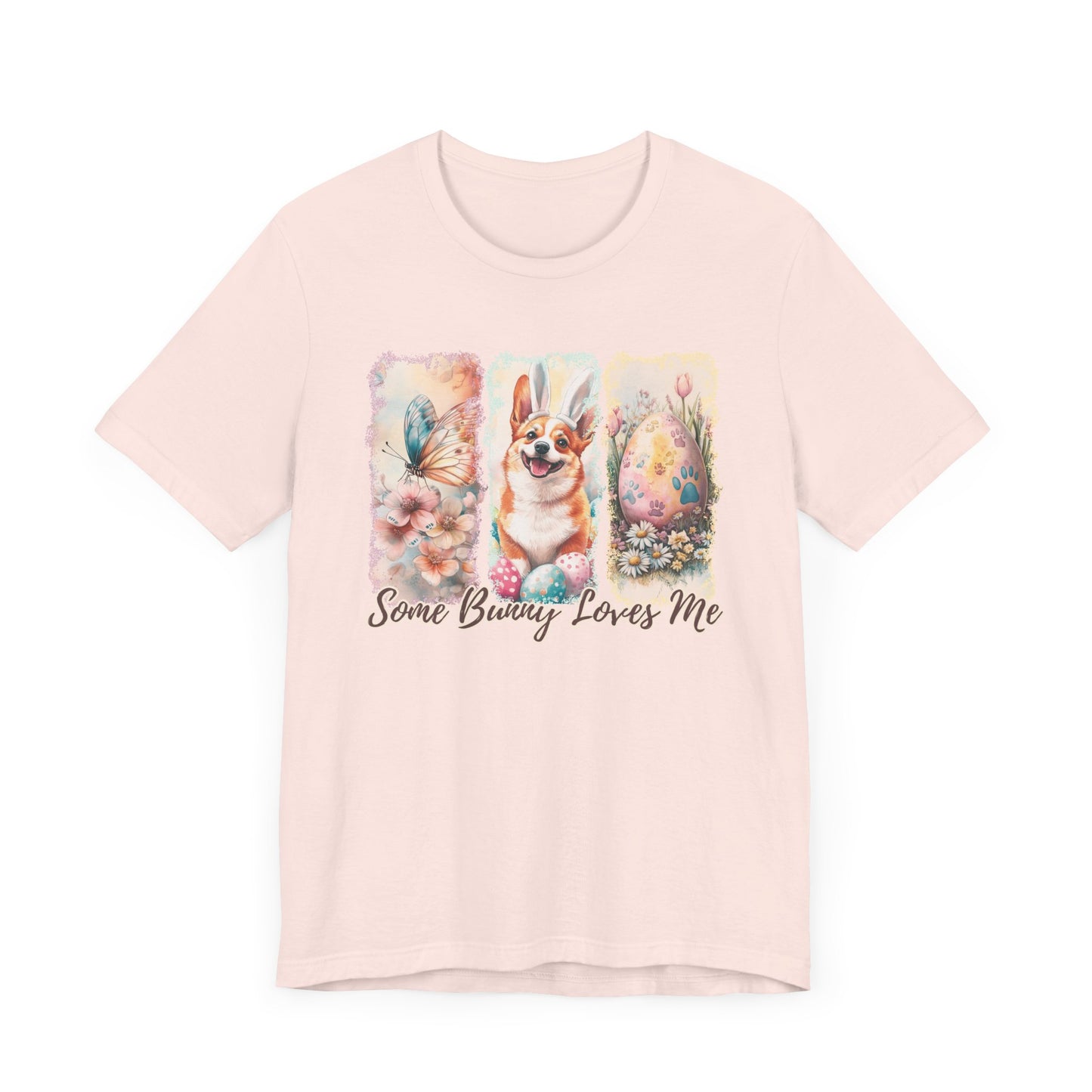 Corgi Easter T-Shirt – "Some Bunny Loves Me"