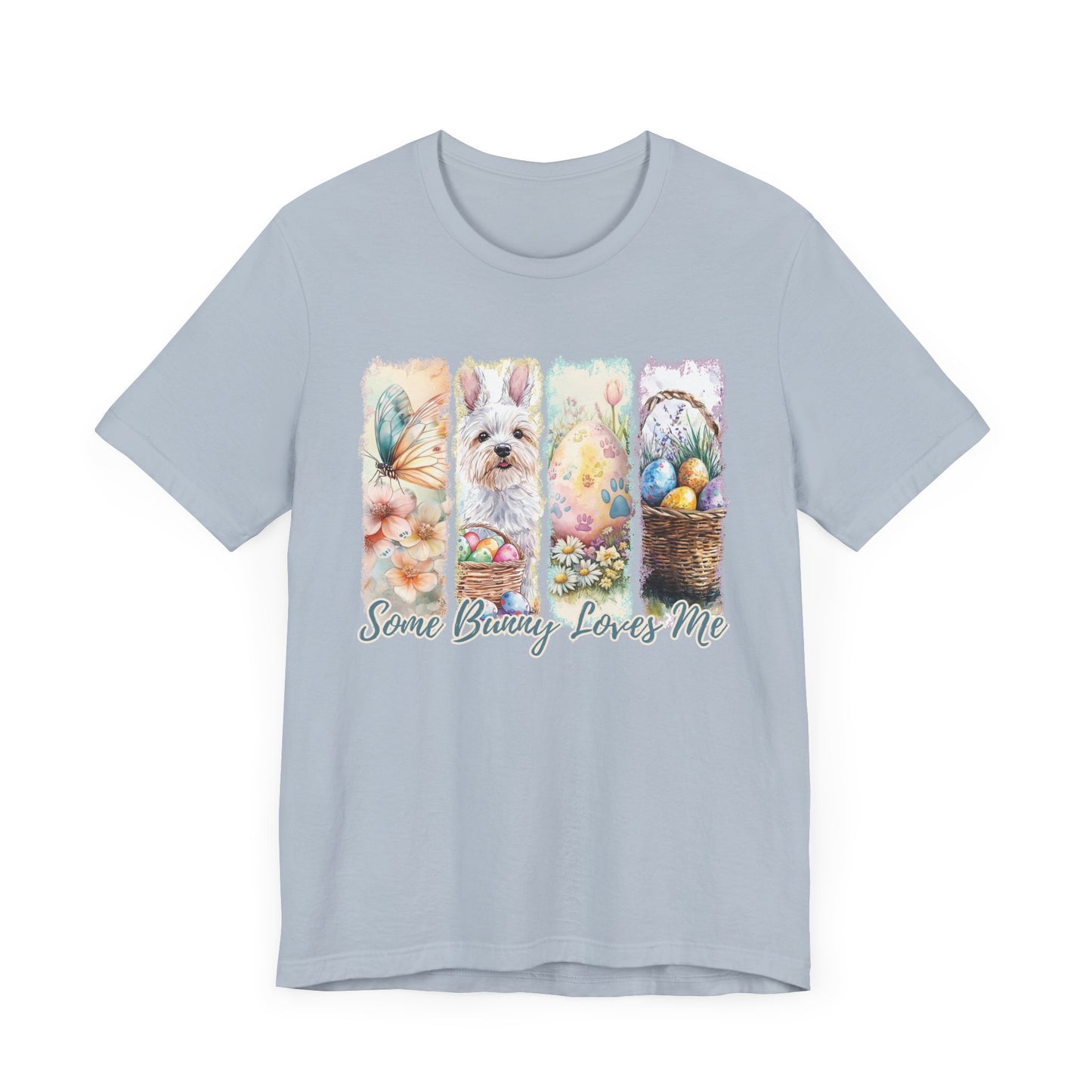 Westie Easter T-Shirt – "Some Bunny Loves Me"