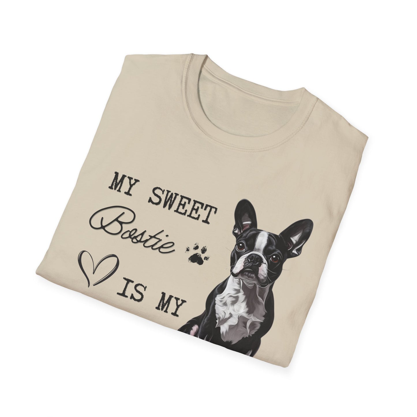 Boston Terrier - My Bostie Is My Valentine - T-shirt