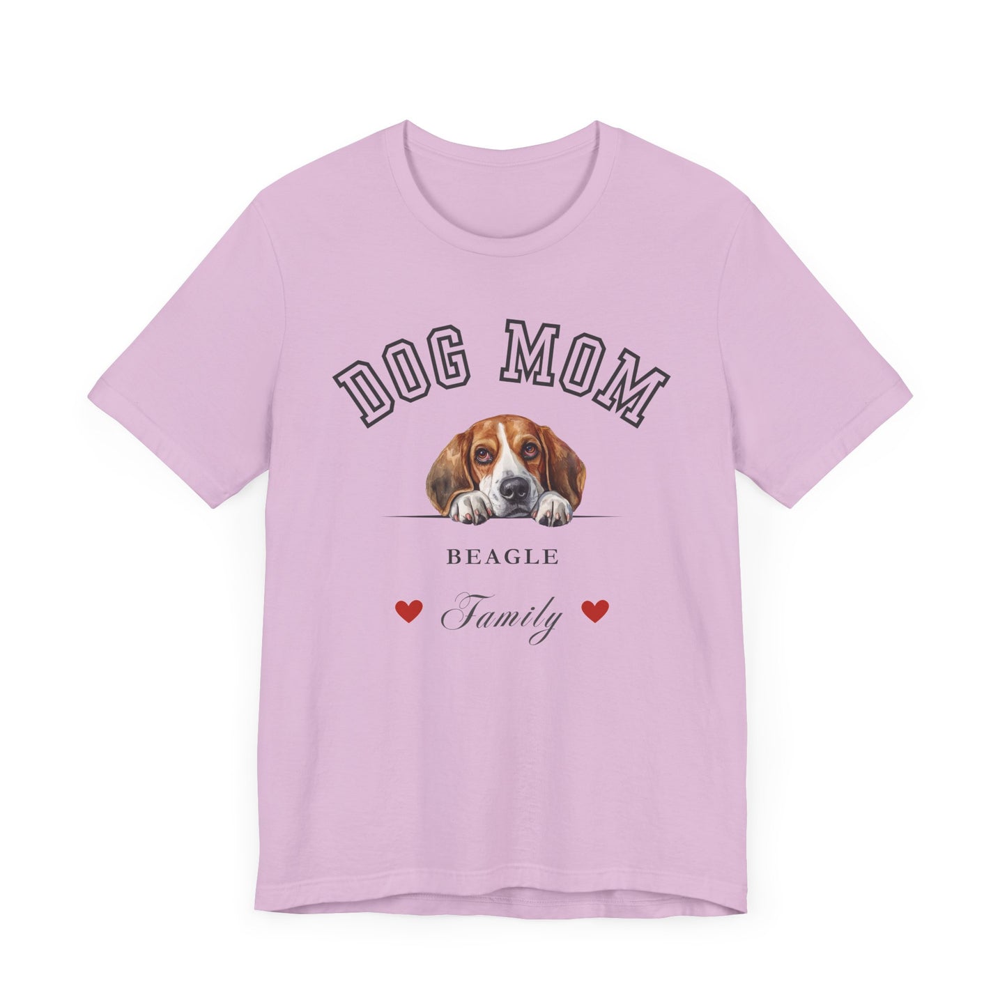 Beagle Dog Mom Family T-Shirt - Mother’s Day Gift for Dog Lovers