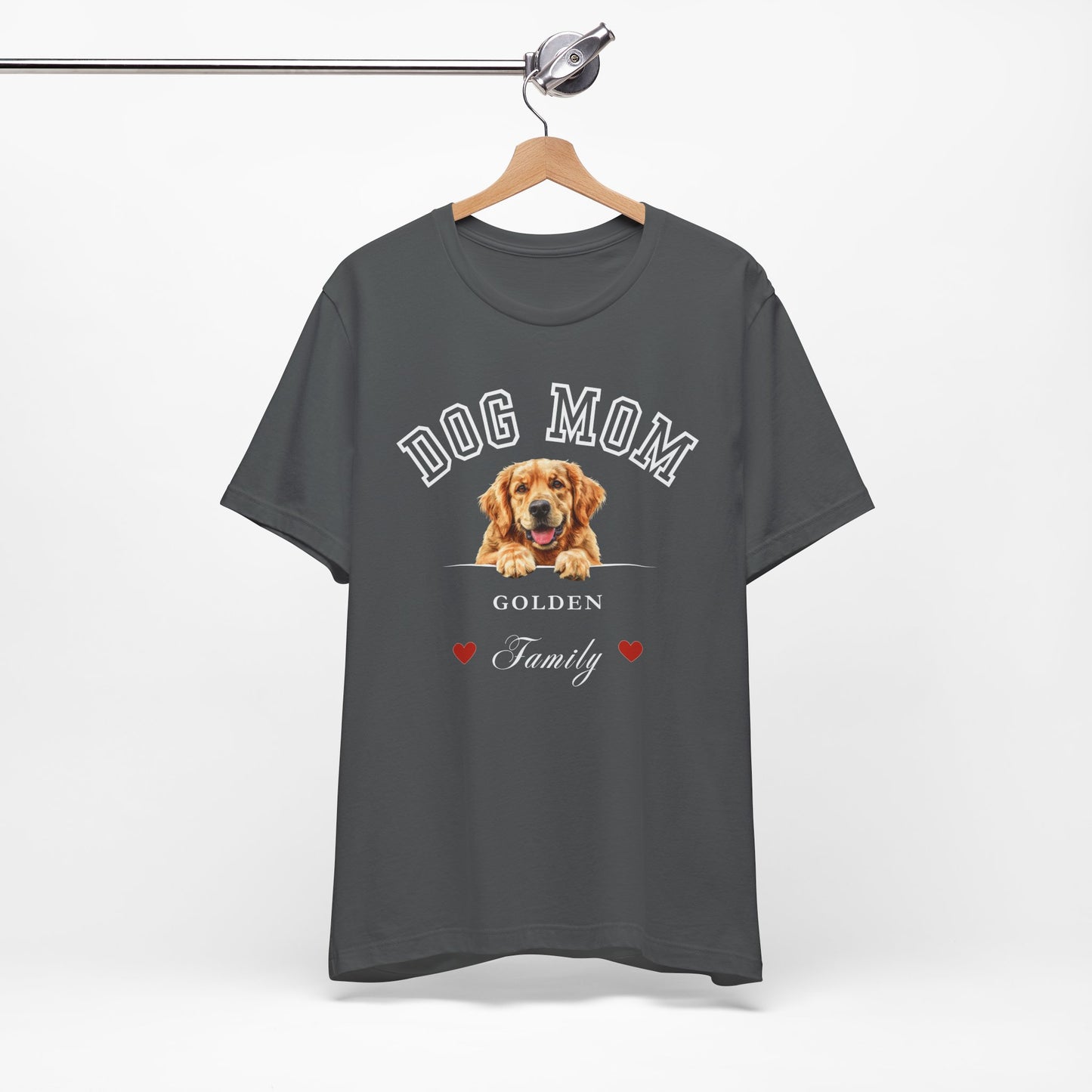 Golden Retriever Mom Family T-Shirt - Mother’s Day Gift for Dog Lovers