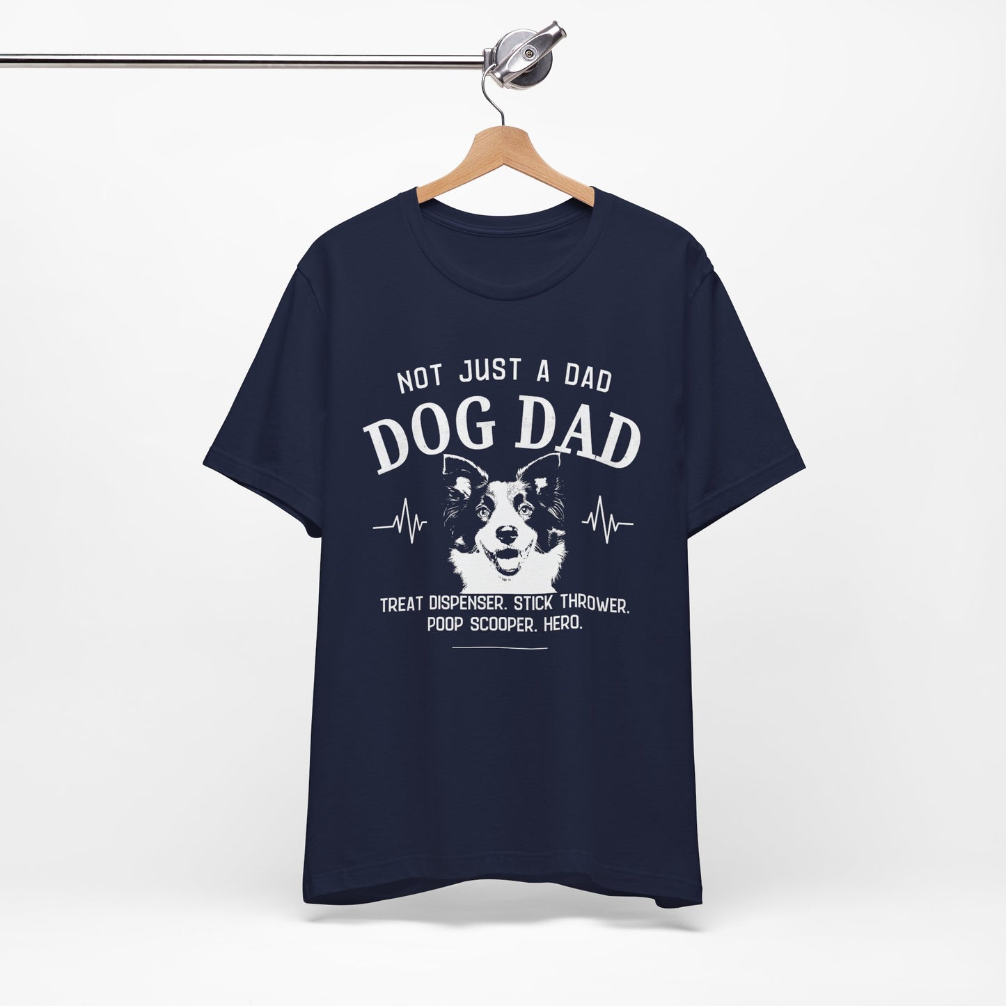 Border Collie Dog Dad T-shirt