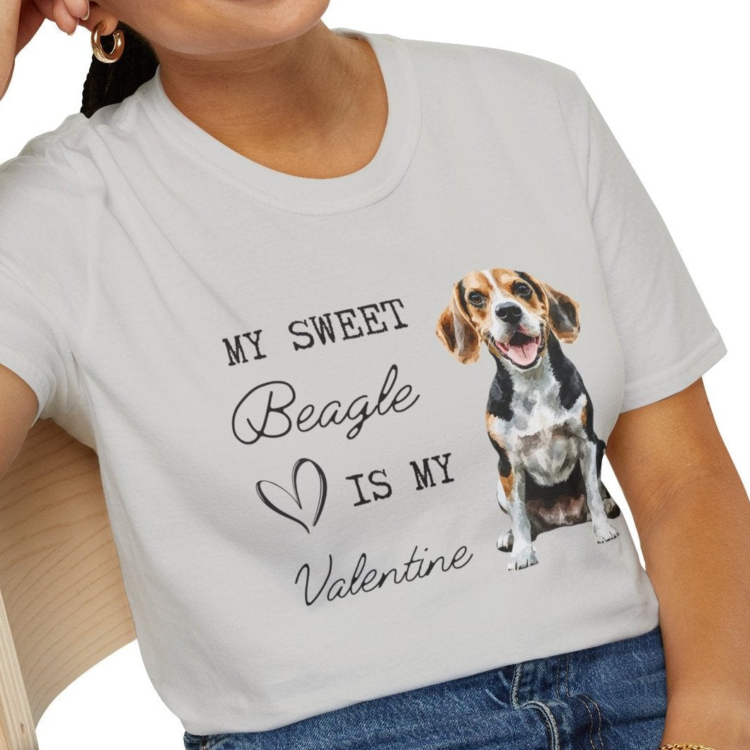 Beagle - My Sweet Beagle is My Valentine - T-shirt