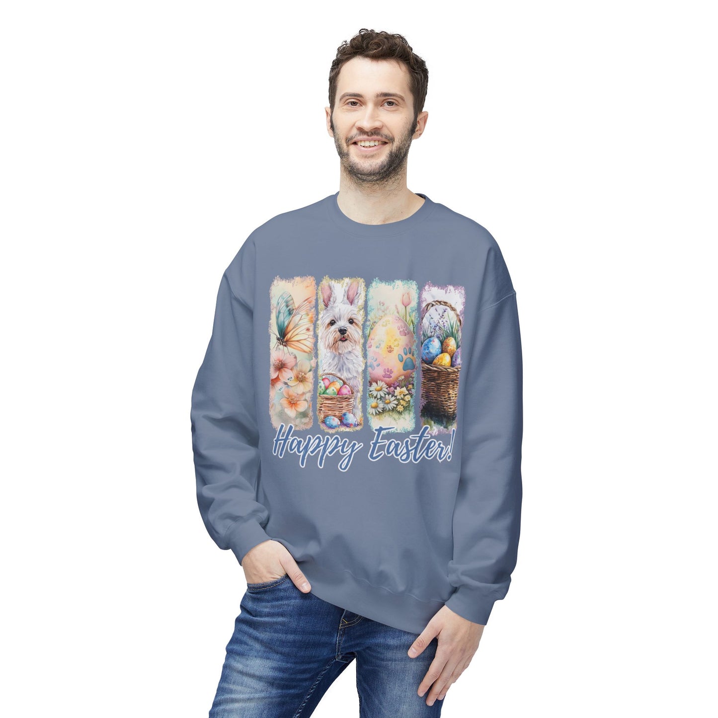 West Highland White Terrier Dog Lover Easter Sweatshirt